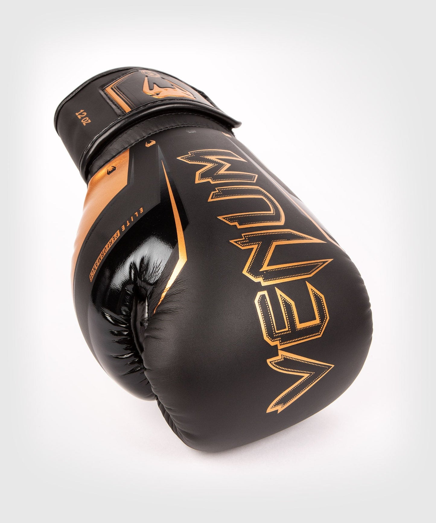 Боксерские перчатки Venum Elite Evo - черный/бронзовый