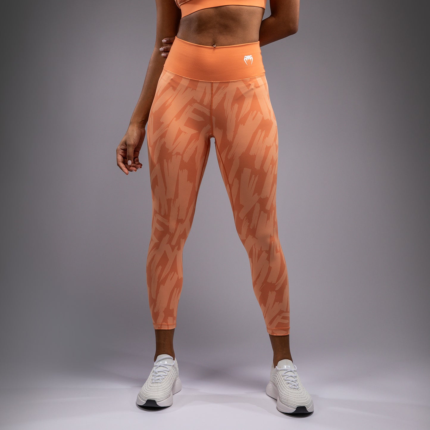 Женские леггинсы Venum Graffiti Leggings 7/8 - Velvet Apricot