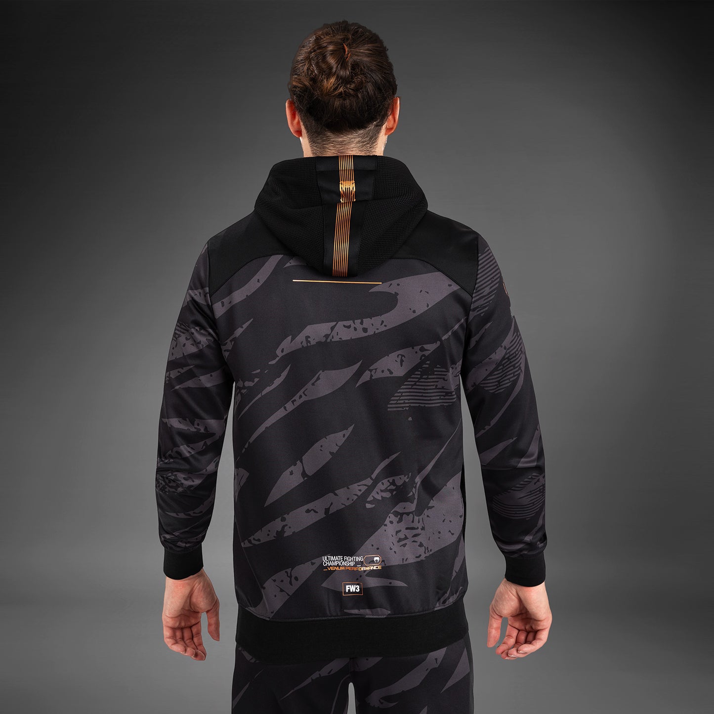 Мужская Толстовка На Молнии UFC Adrenaline By Venum Fight Week - Urban Camo