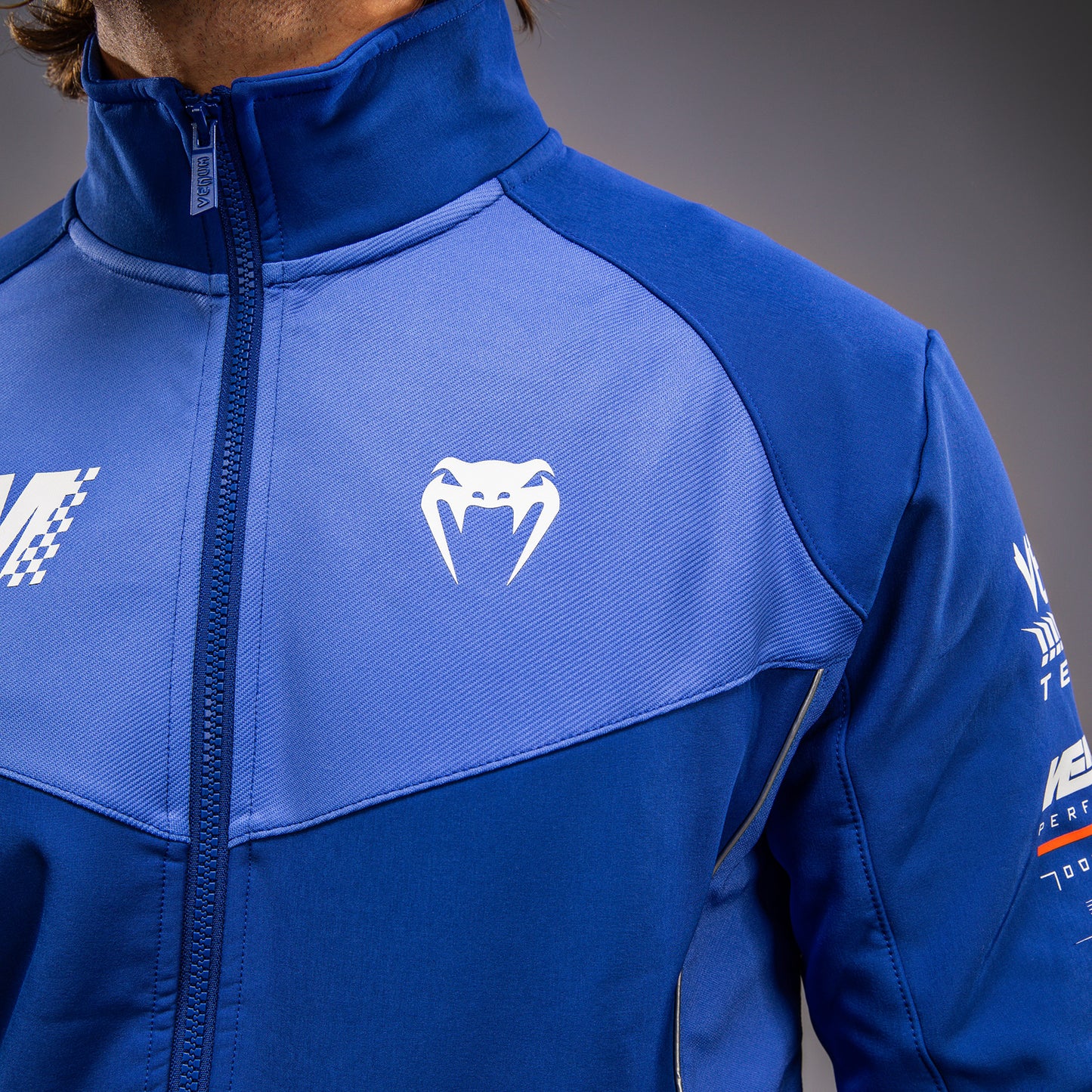 Куртка Venum Motorsport Softshell - Королевский Синий