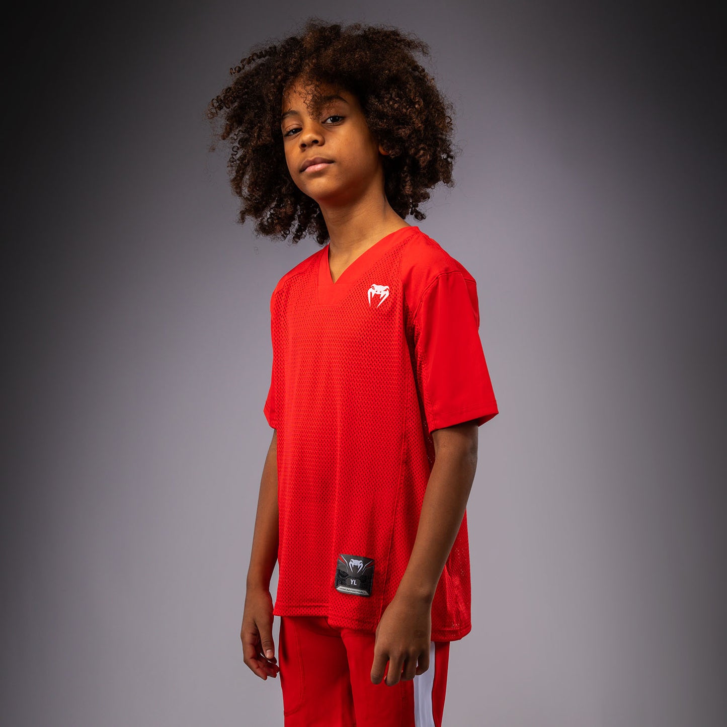 Футболка для футбола с коротким рукавом Venum Elite Kids - Красный