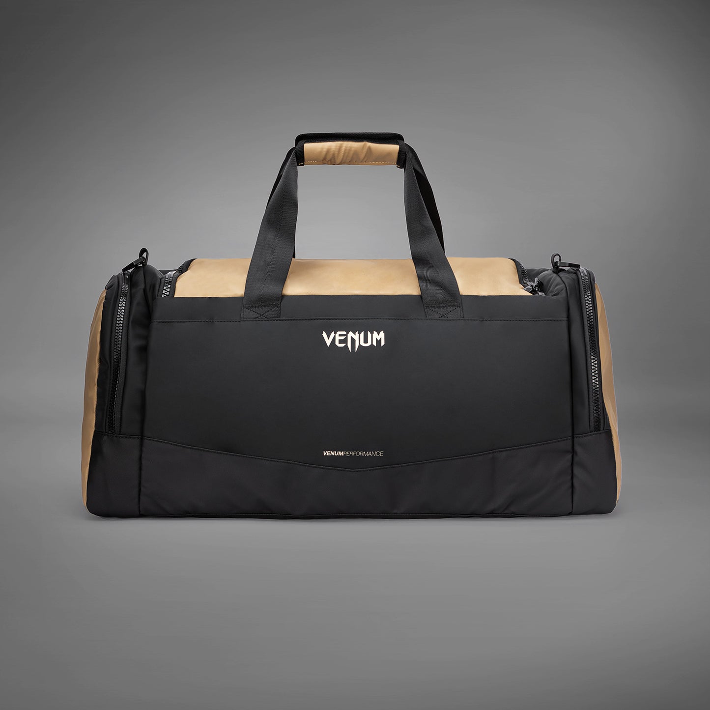 Спортивная сумка Venum Evo 2 Trainer Lite (55-63 л) – Чёрный/Песочный