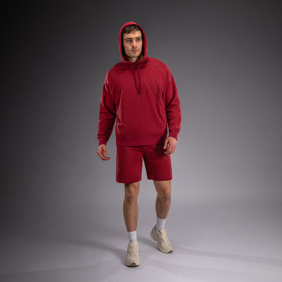 Худи Venum Giant 3D - Красный