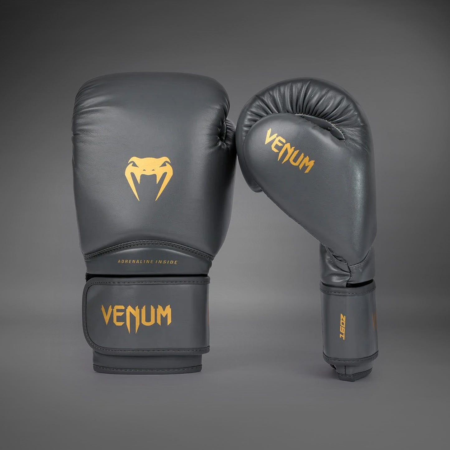 Боксерские перчатки Venum Contender 1.5 - Серый/Золотой