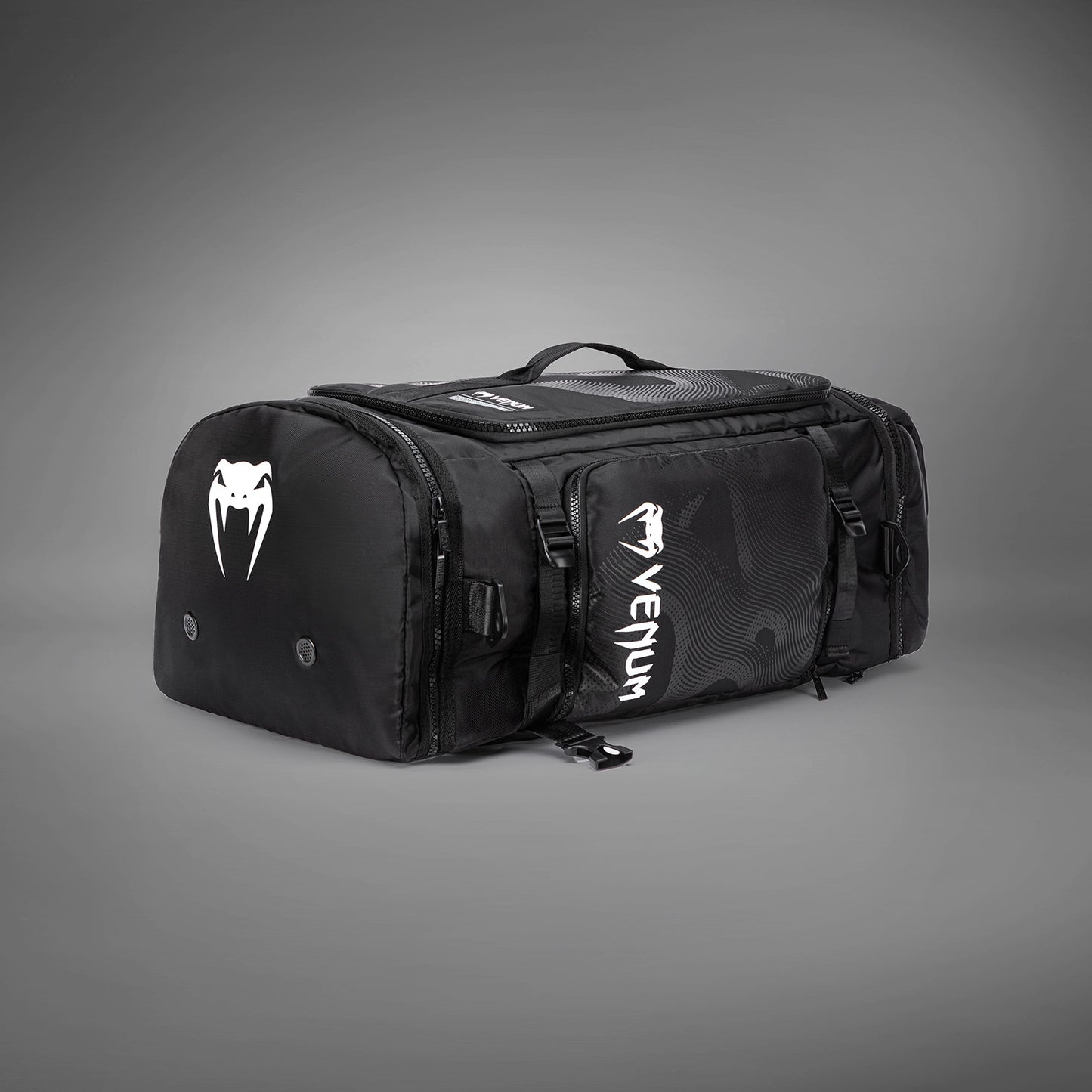 Venum Trainer Гибридная Спортивная Сумка - Чёрный
