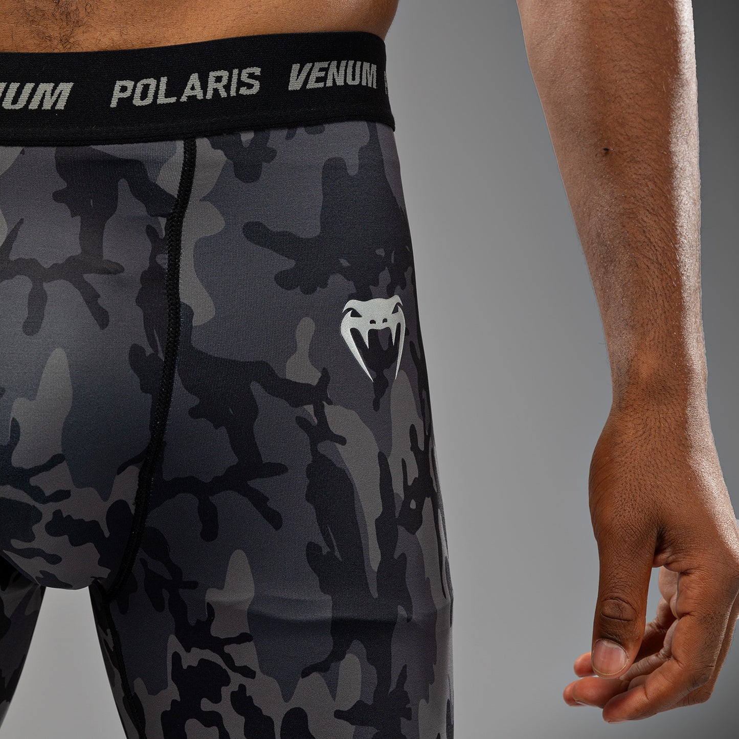 Venum x Polaris Vale Tudo Шорты - Черный/Штормовой Серый