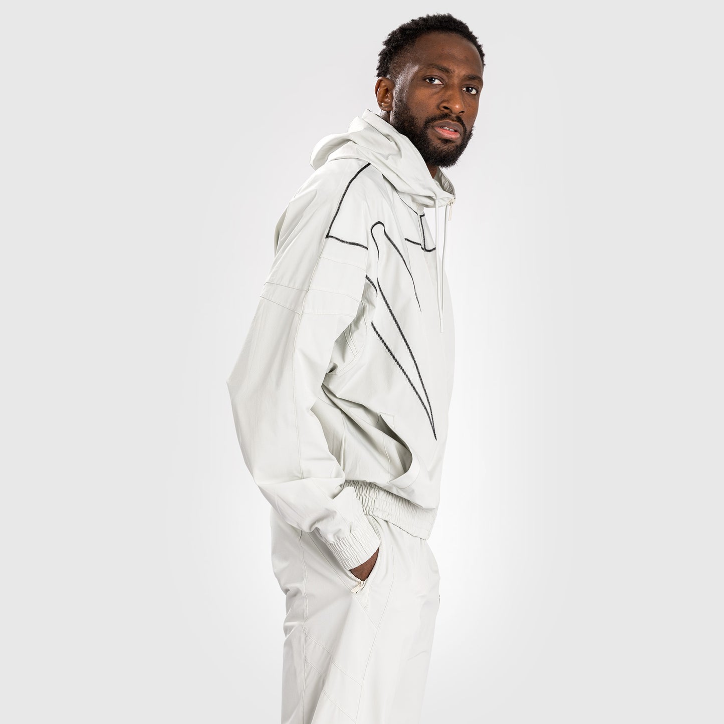 Куртка Venum Attack 90 Tracksuit Jacket - песочный/черный