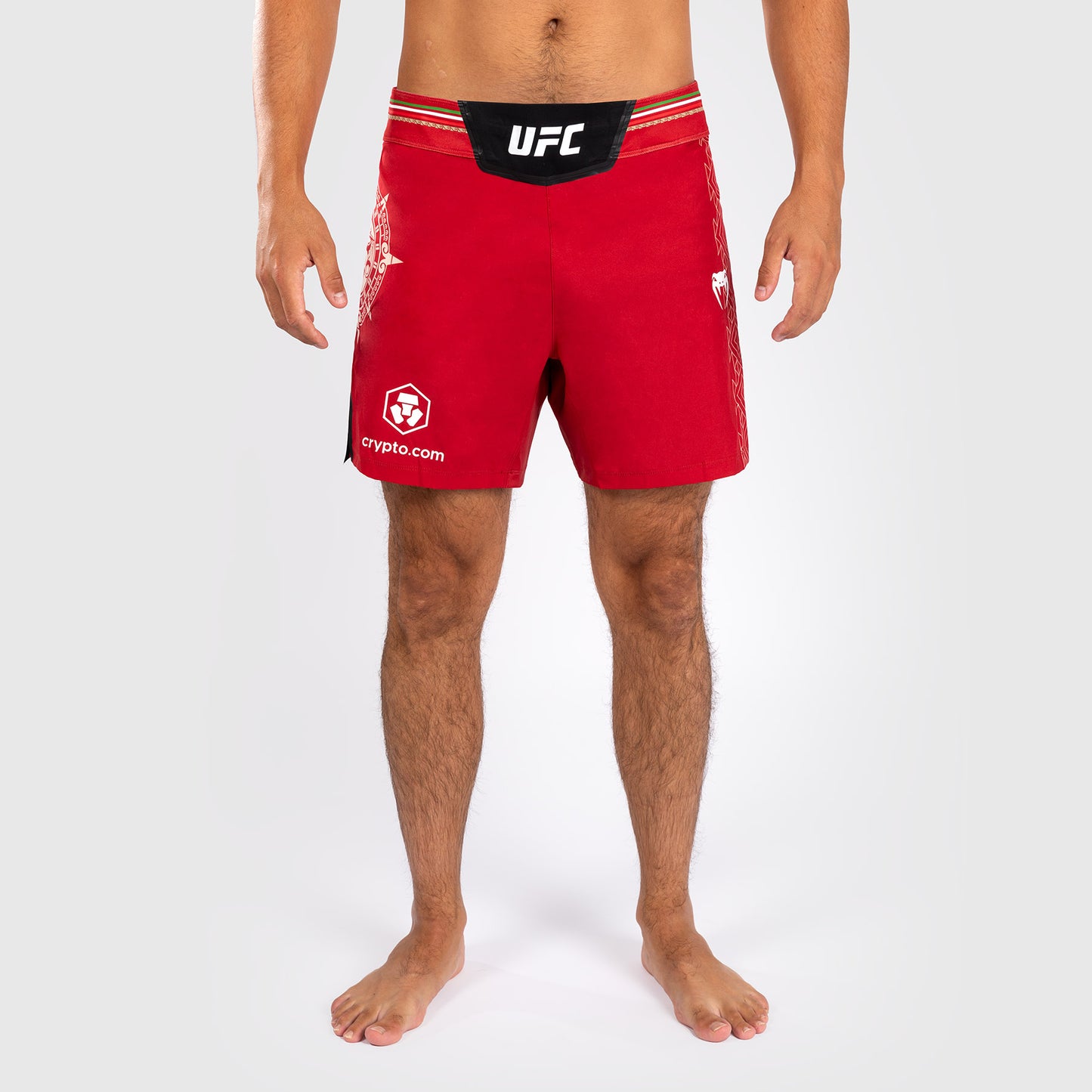 Noche UFC by Venum Authentic Fight Night Мужские шорты для борьбы - короткий крой - красный