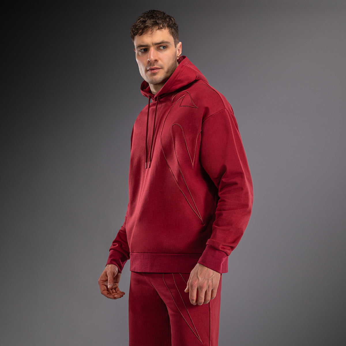 Худи Venum Giant 3D - Красный