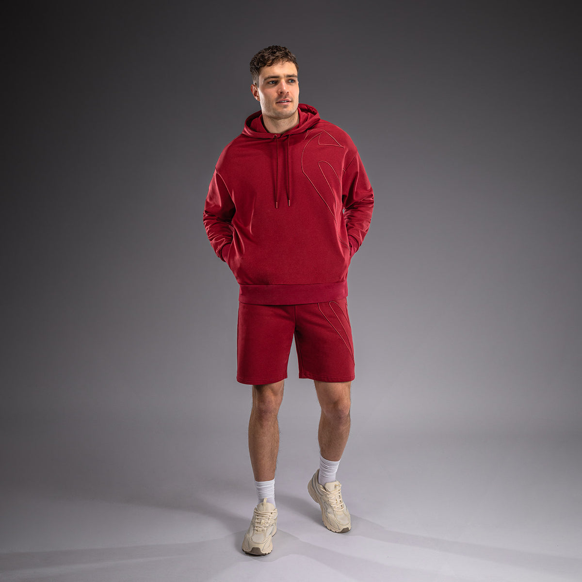 Худи Venum Giant 3D - Красный