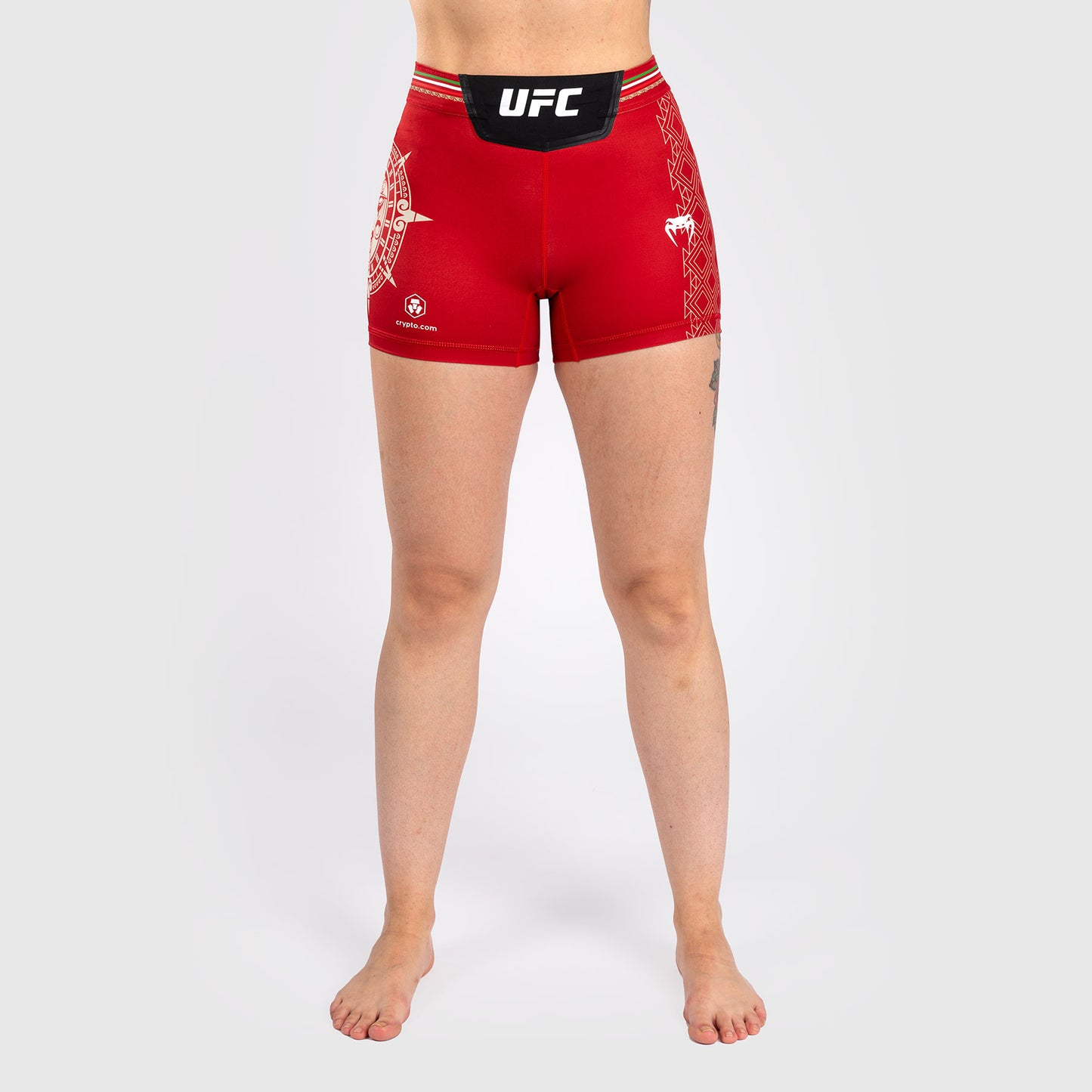 Noche UFC by Venum Authentic Fight Night Женские шорты Vale Tudo — короткий крой — красный