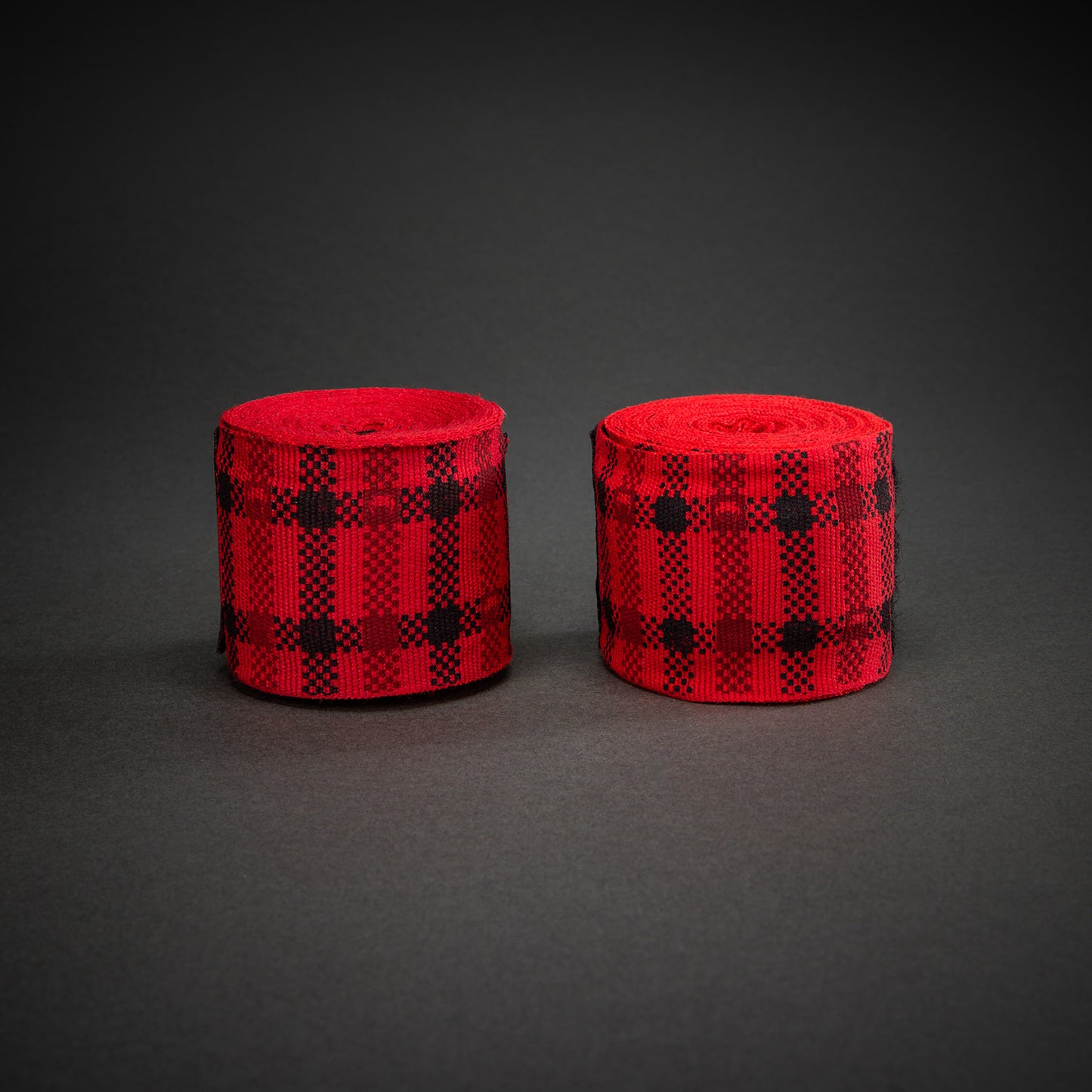 Бинты Venum Kontact Evo Tartan - Ярко-красный