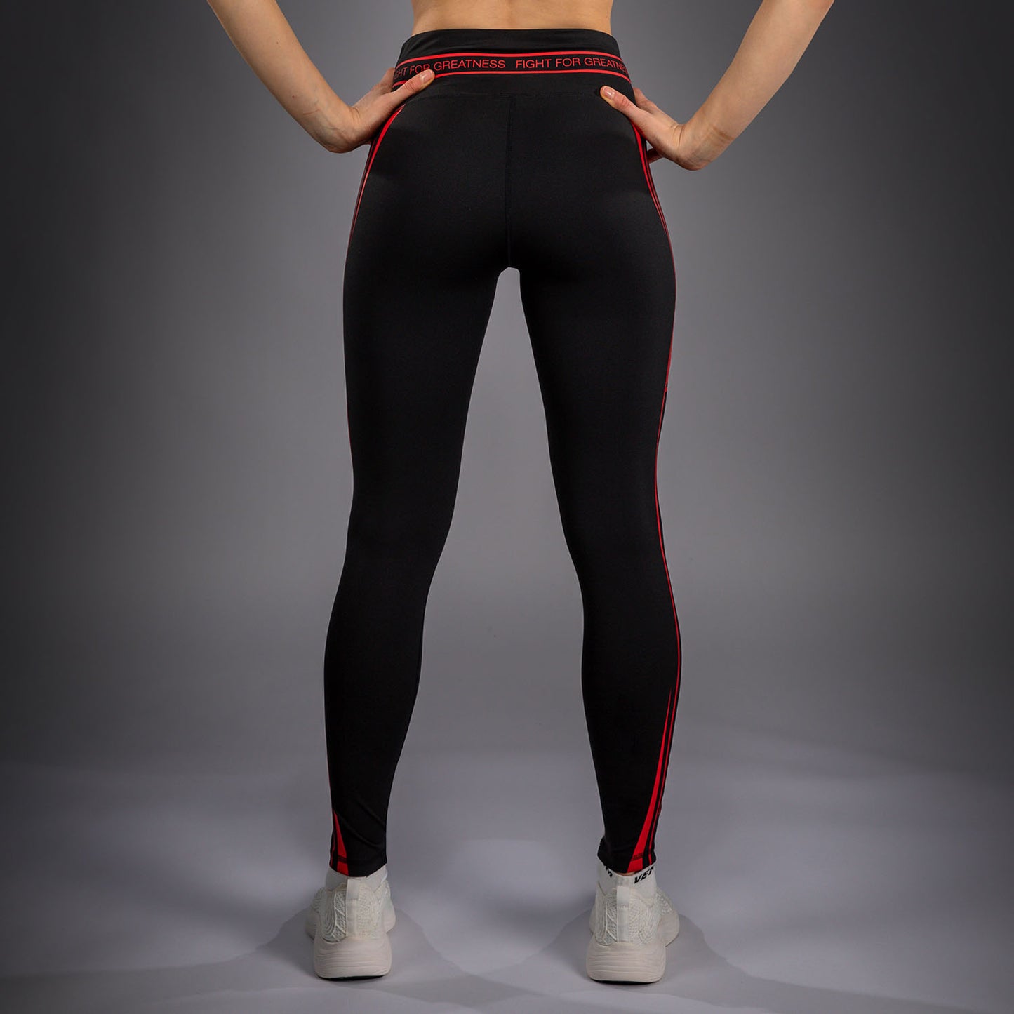 Женские функциональные компрессионные штаны Venum UFC Unity by Venum Authentic Fight Week - Чёрный