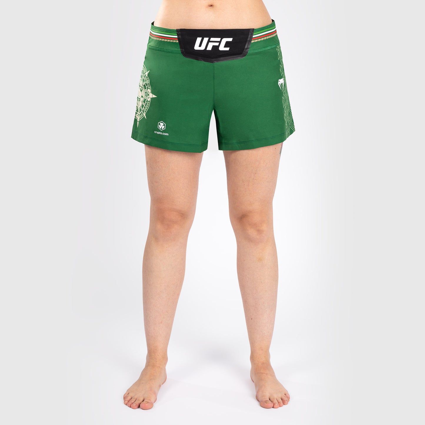 Noche UFC by Venum Authentic Fight Night Женские шорты для борьбы - зеленые