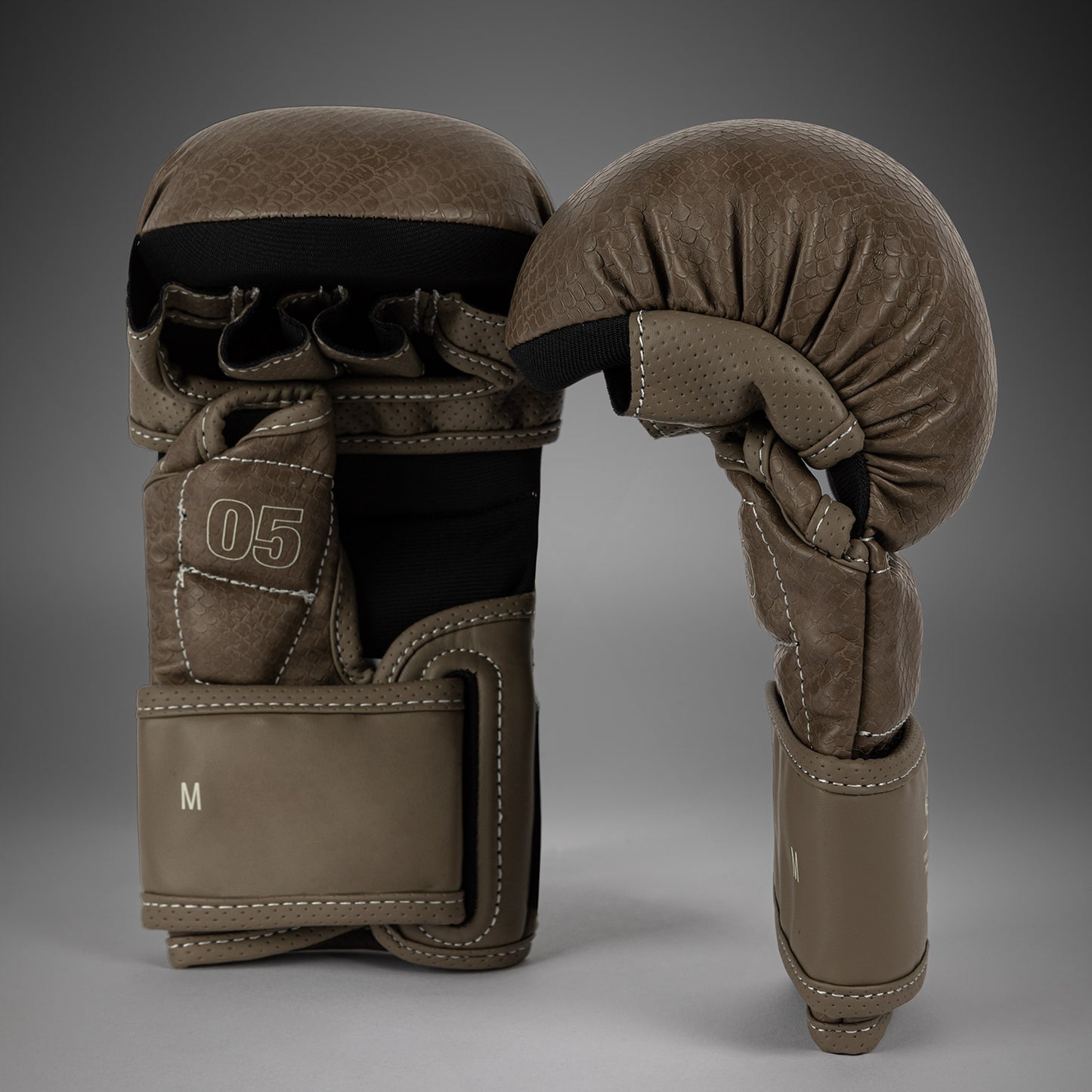 Перчатки для спарринга MMA Venum Impact Evo Scales – Коричневый