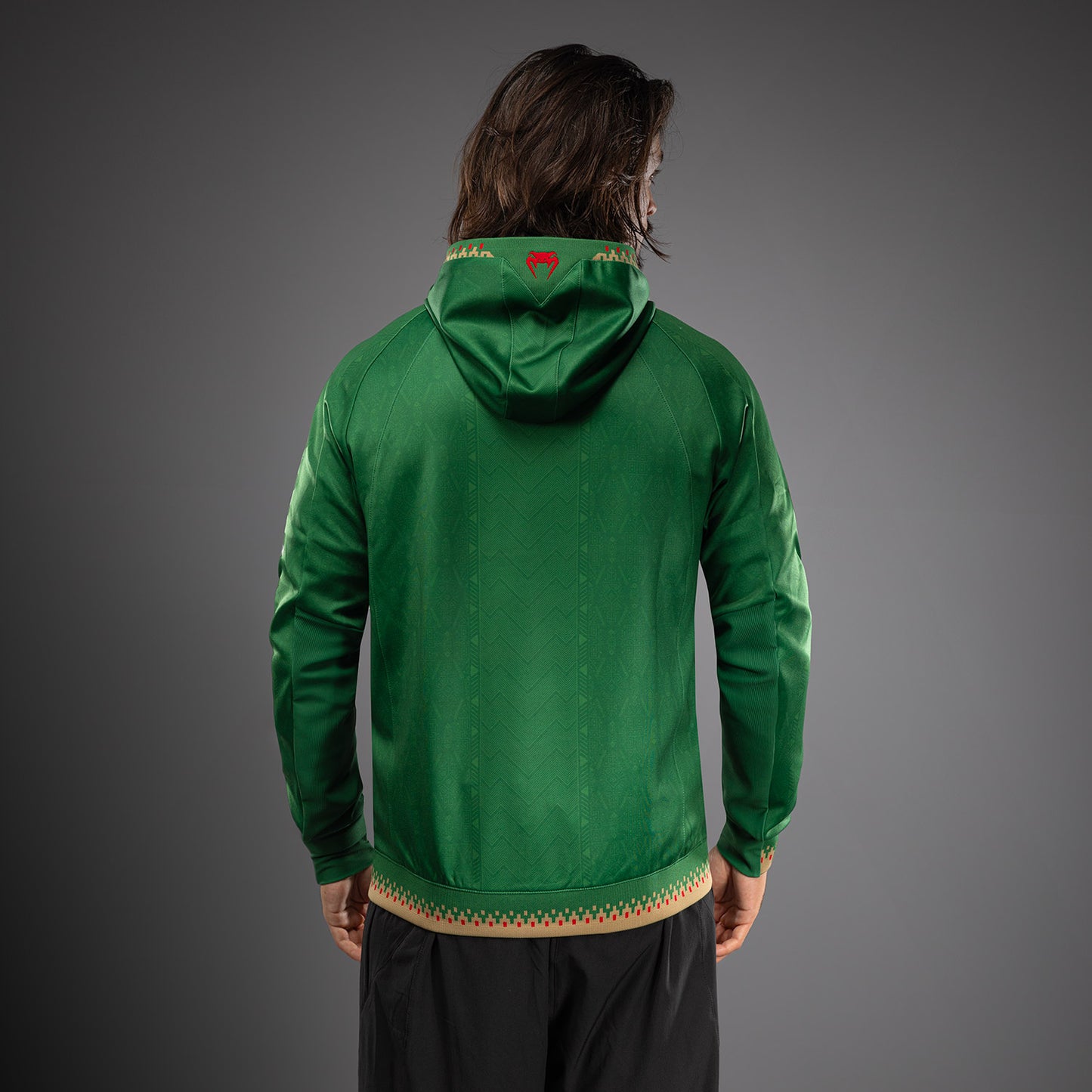 Noche UFC 2.0 By Venum Authentic Fight Night Толстовка с капюшоном - Зеленый