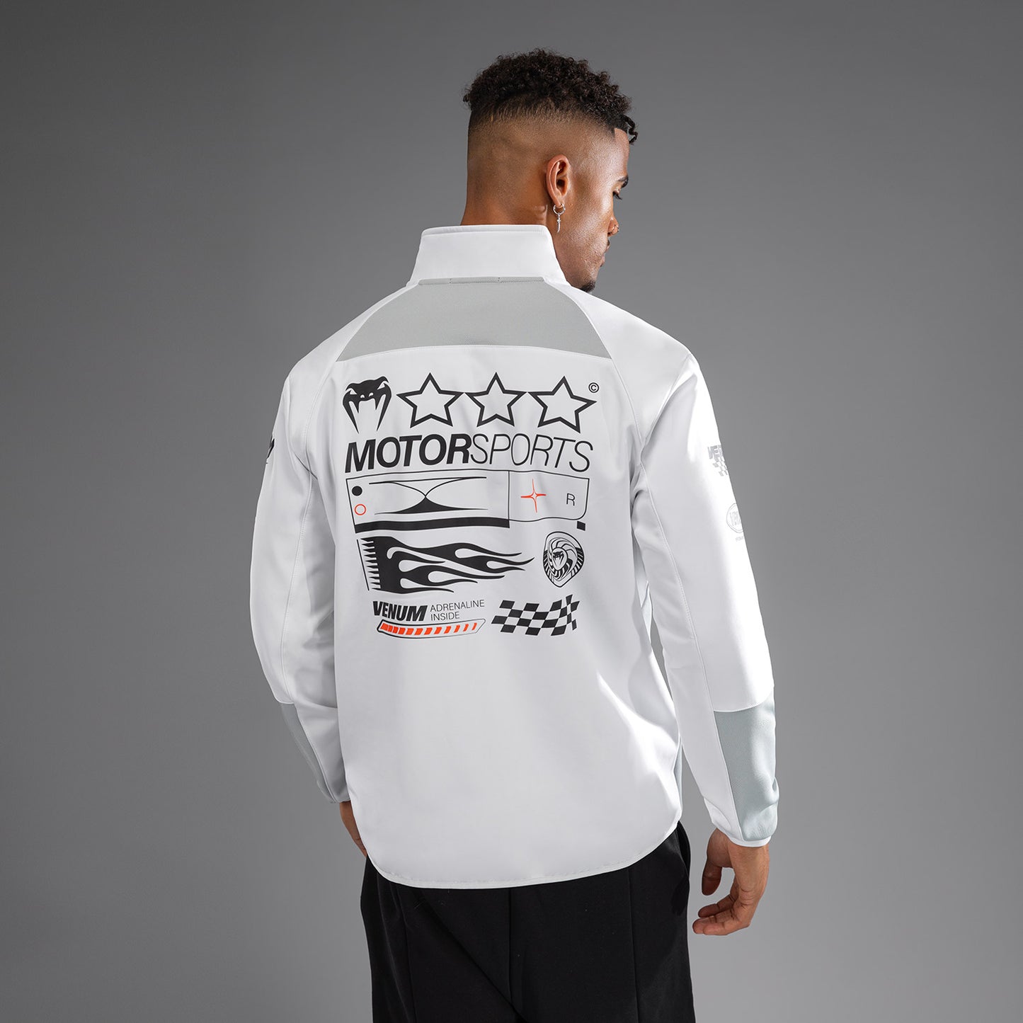 Ветровка Venum Motorsport - Снежно-Белый