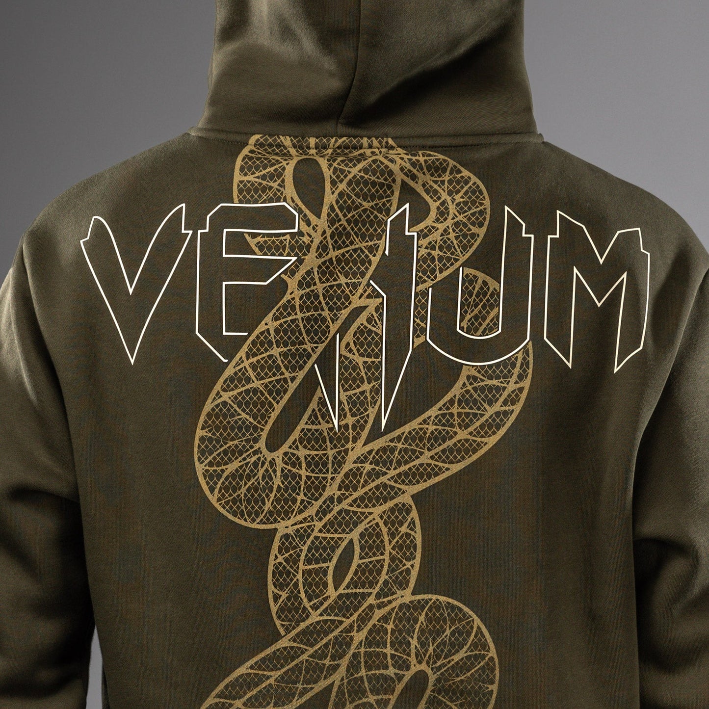 Толстовка Venum Serpenti – Хаки/Бронзовый/Слоновая кость