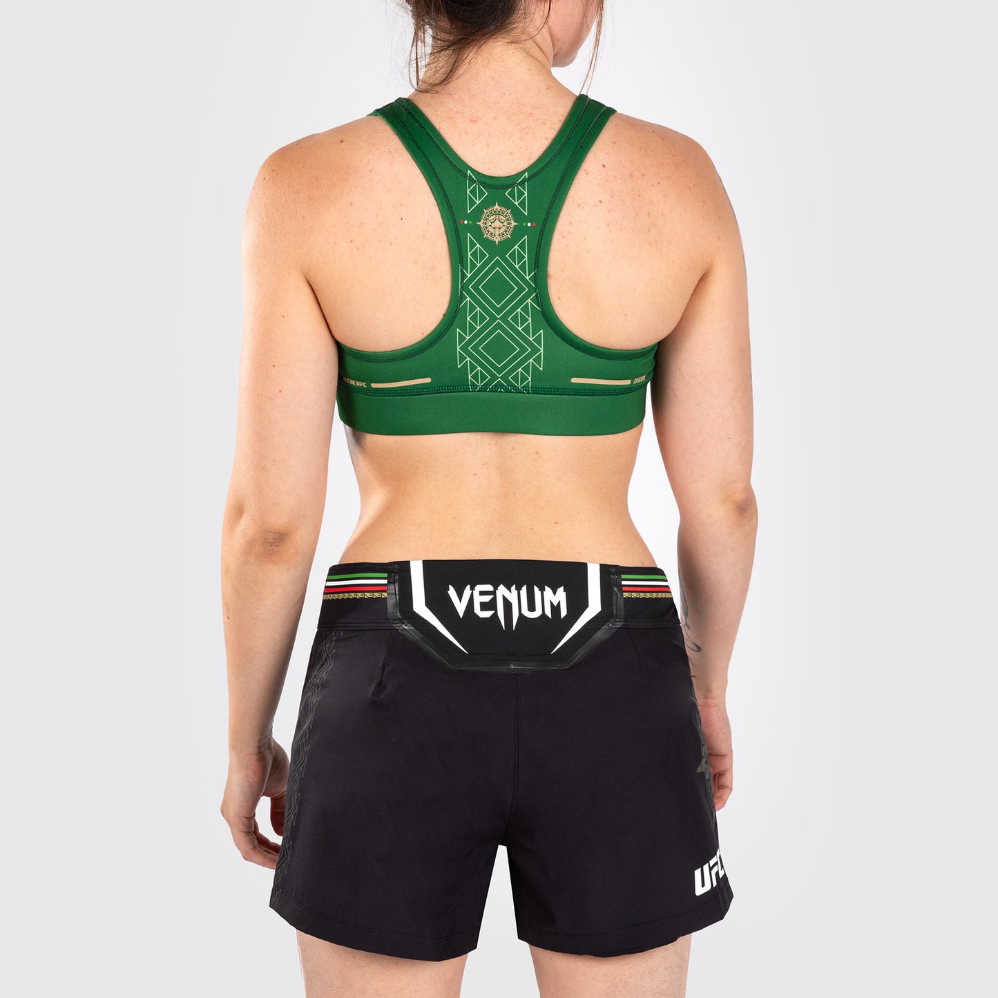 Noche UFC by Venum Authentic Fight Night Женский спортивный бюстгальтер - зеленый