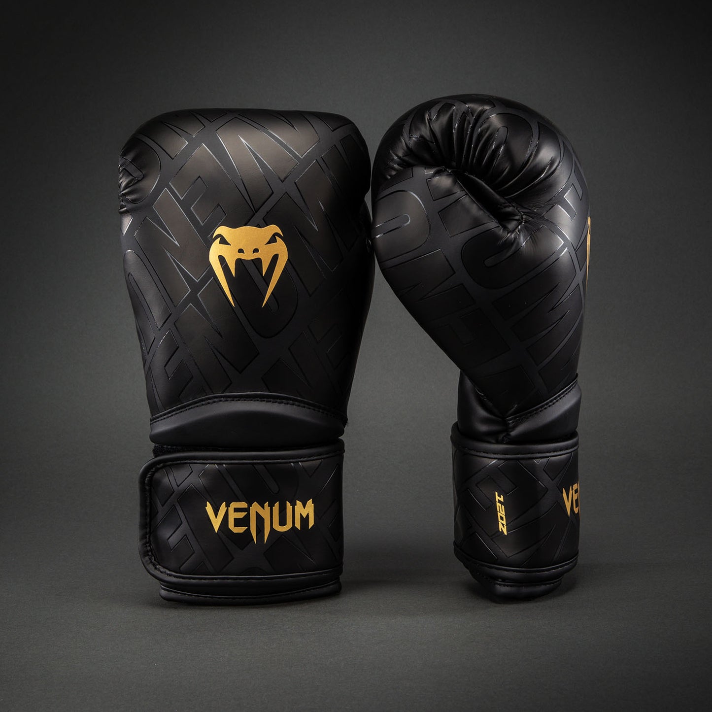 Боксерские перчатки Venum Contender 1.5 XT 3D – Чёрный/Золотой