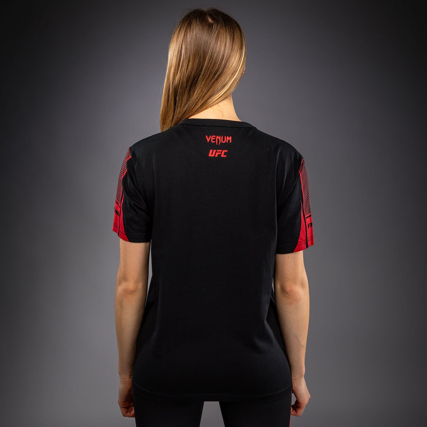 Женская футболка с коротким рукавом Venum UFC Unity by Venum Authentic Fight Week - Чёрный