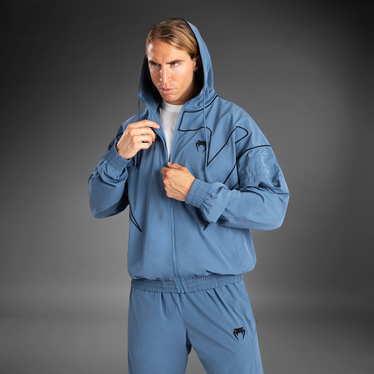 Куртка Venum Attack 90 Tracksuit Jacket - Синий/Черный