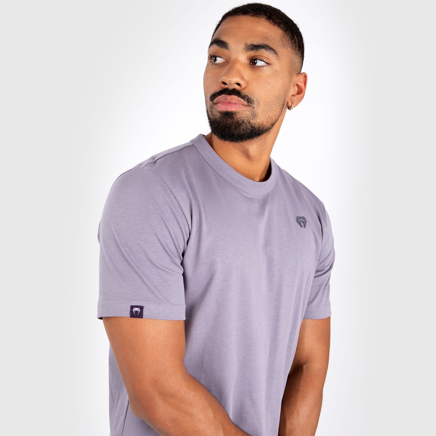 Футболка Venum Silent Power T-Shirt - Лавандово-серый