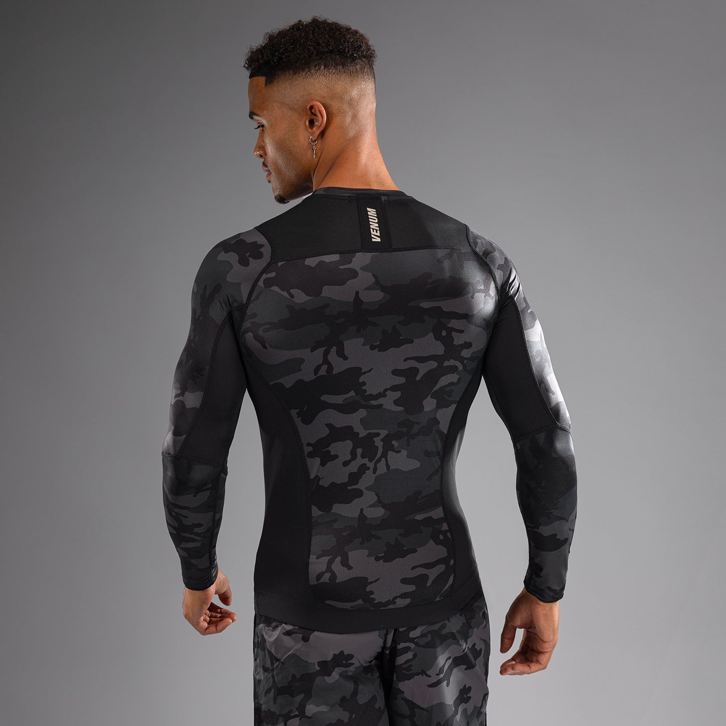 Длинный рукав Rashguard для мужчин Venum G-Fit Air - Урбанистический камуфляж