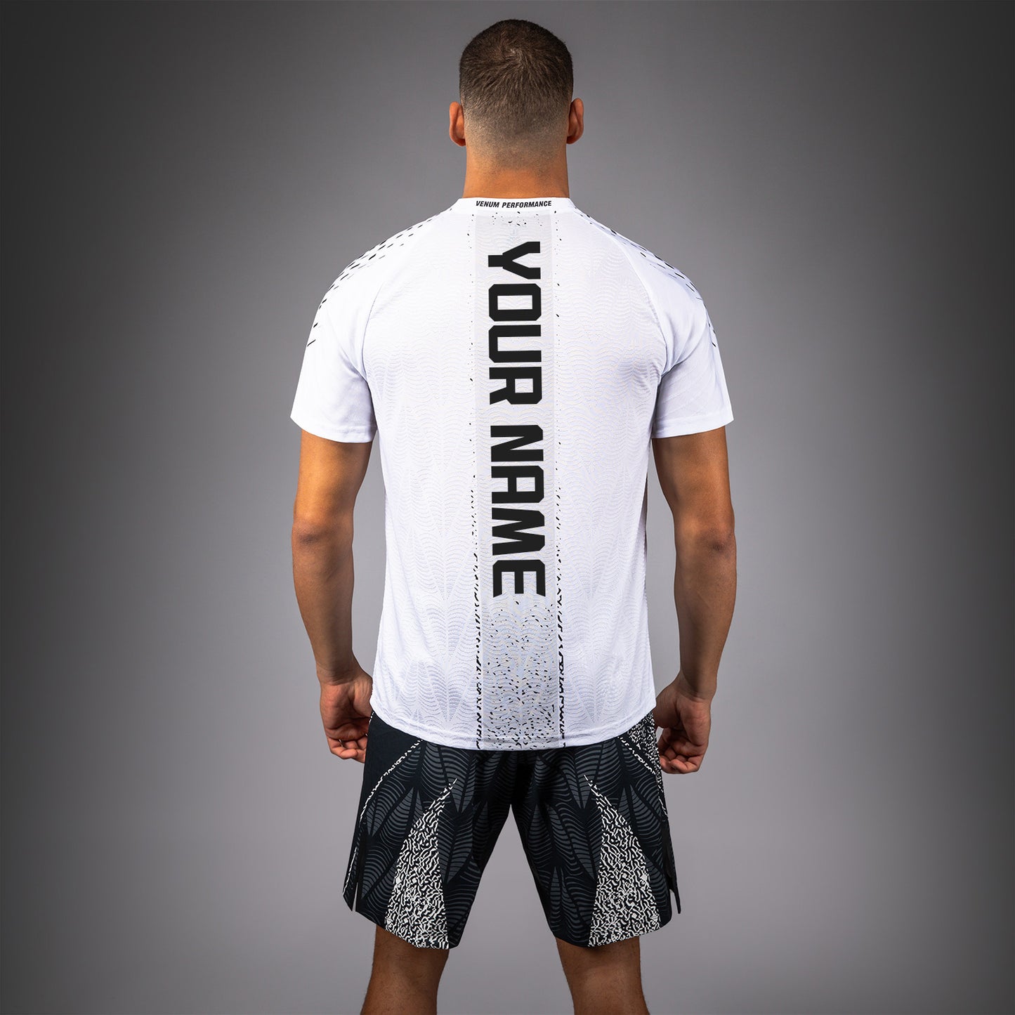 Официальная выходная футболка UFC Zenith by Venum Authentic Fight Night Мужская - Белый