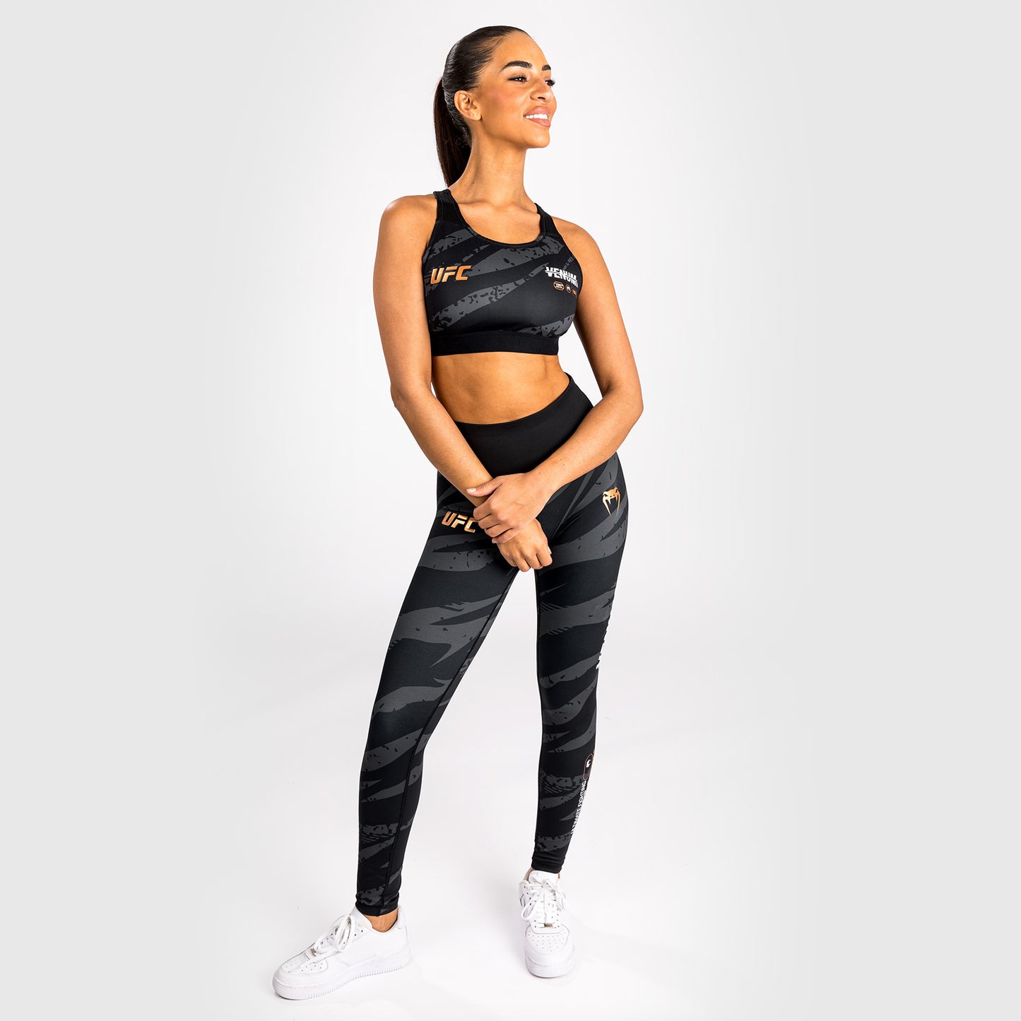 Спортивный Топ Для Женщин UFC Adrenaline By Venum Fight Week - Urban Camo