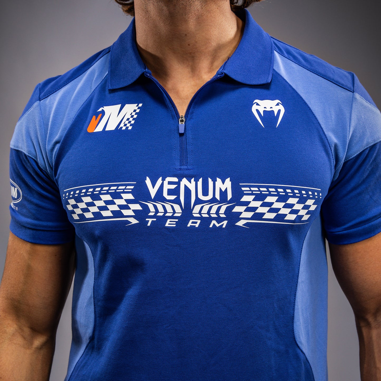 Поло Venum Motorsport Из Хлопка - Королевский Синий