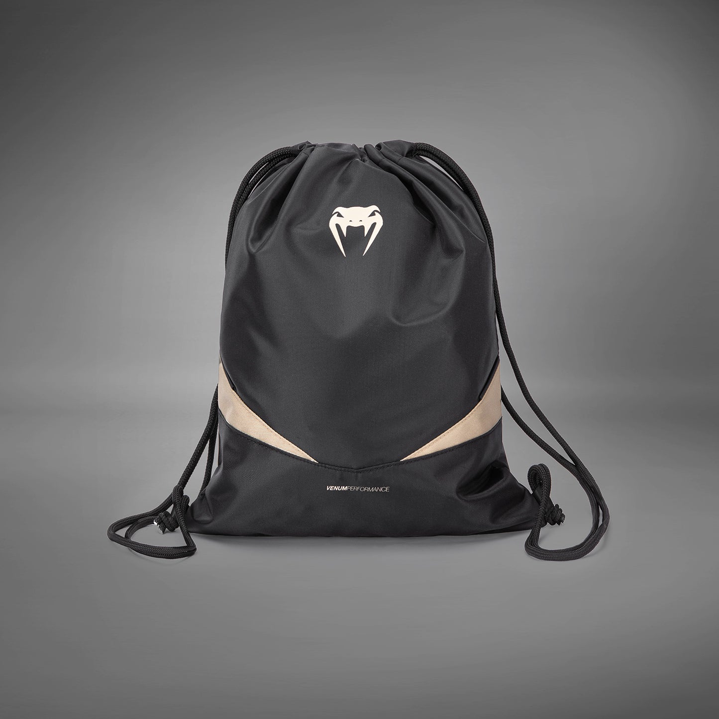 Спортивная сумка Venum Evo 2 с завязками (15-20 л) – Чёрный/Песочный