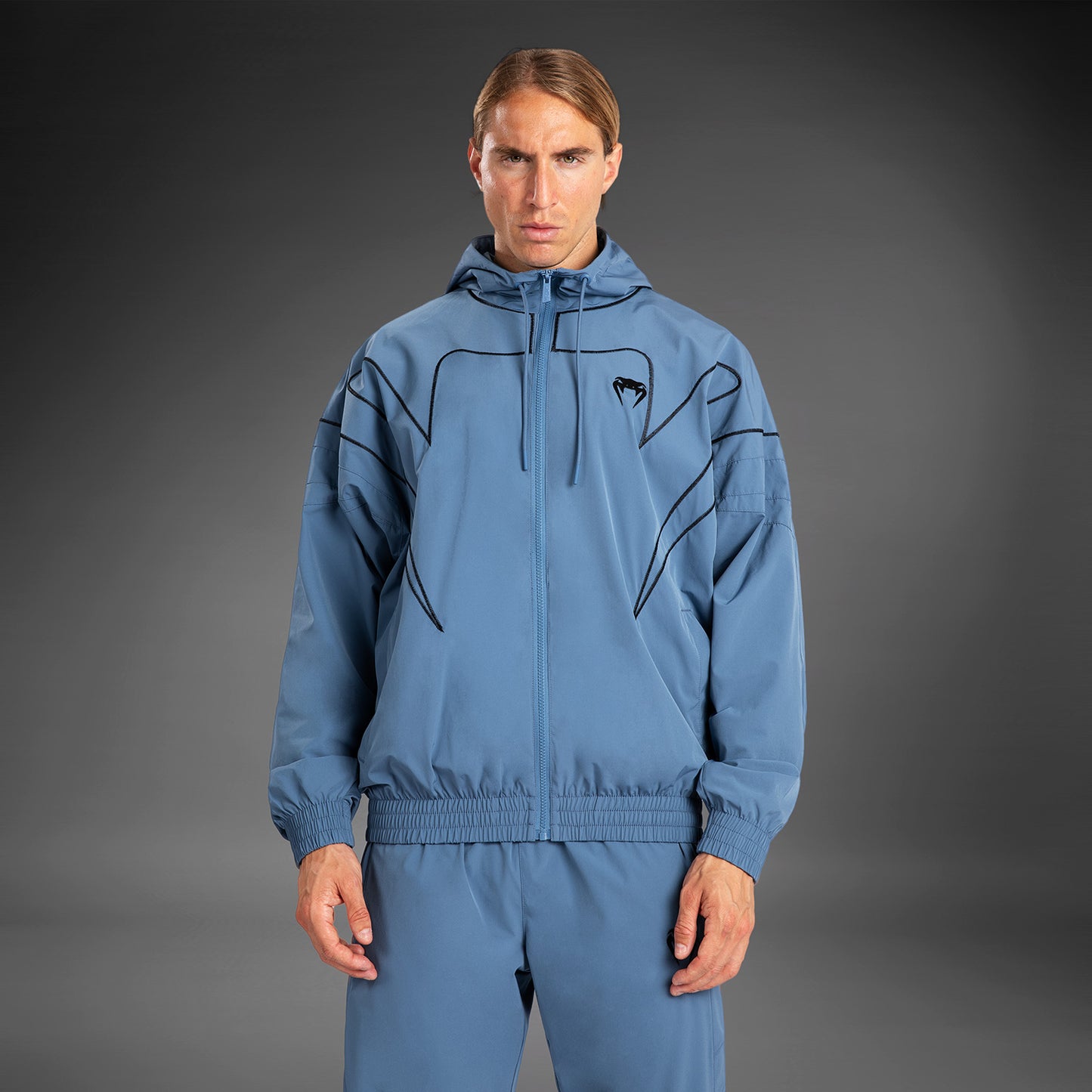 Куртка Venum Attack 90 Tracksuit Jacket - Синий/Черный