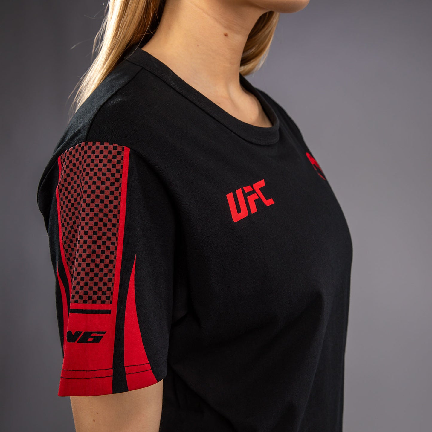 Женская футболка с коротким рукавом Venum UFC Unity by Venum Authentic Fight Week - Чёрный