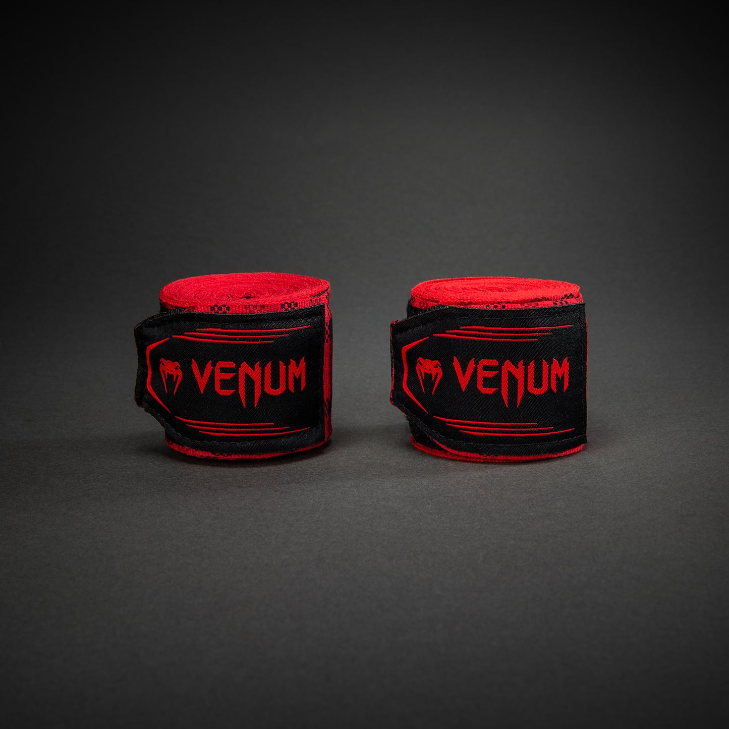 Бинты Venum Kontact Evo Tartan - Ярко-красный