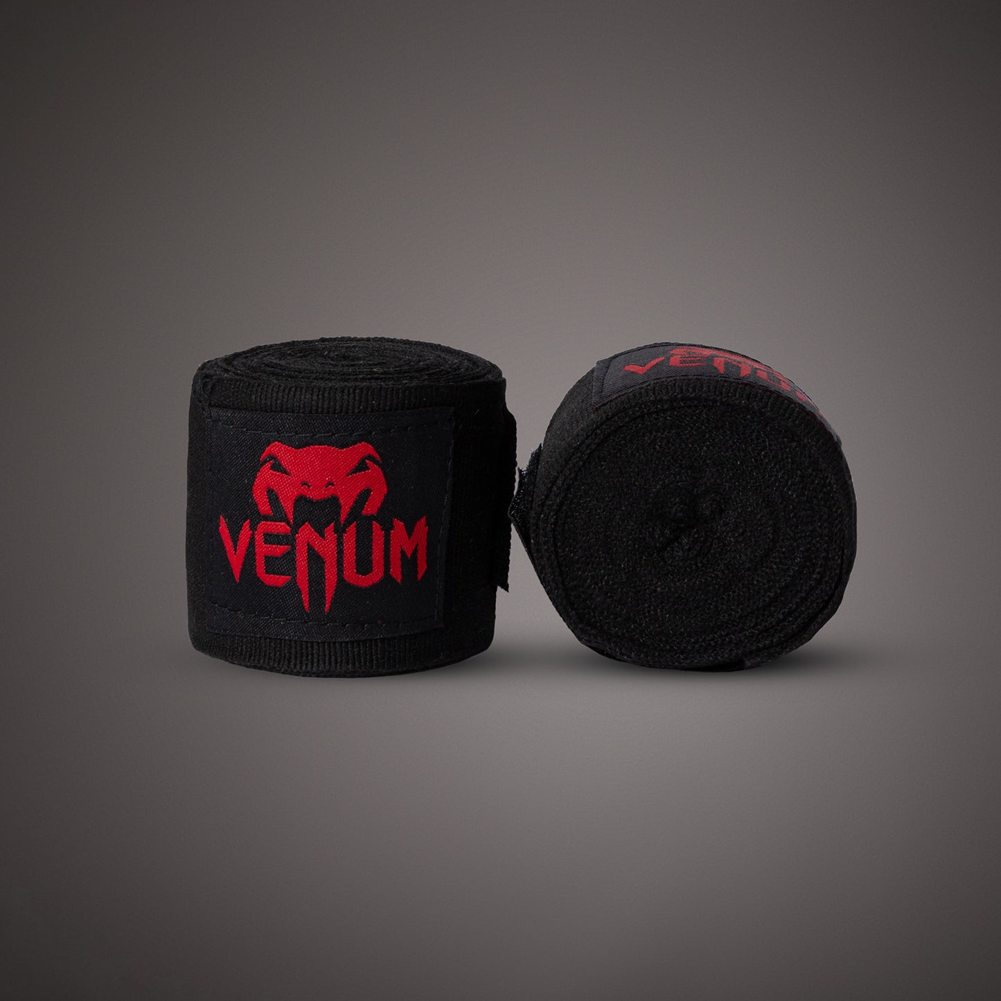 Venum Kontact Boxing Боксерские Бинты - Черный/Красный - 2.5m (98 in)