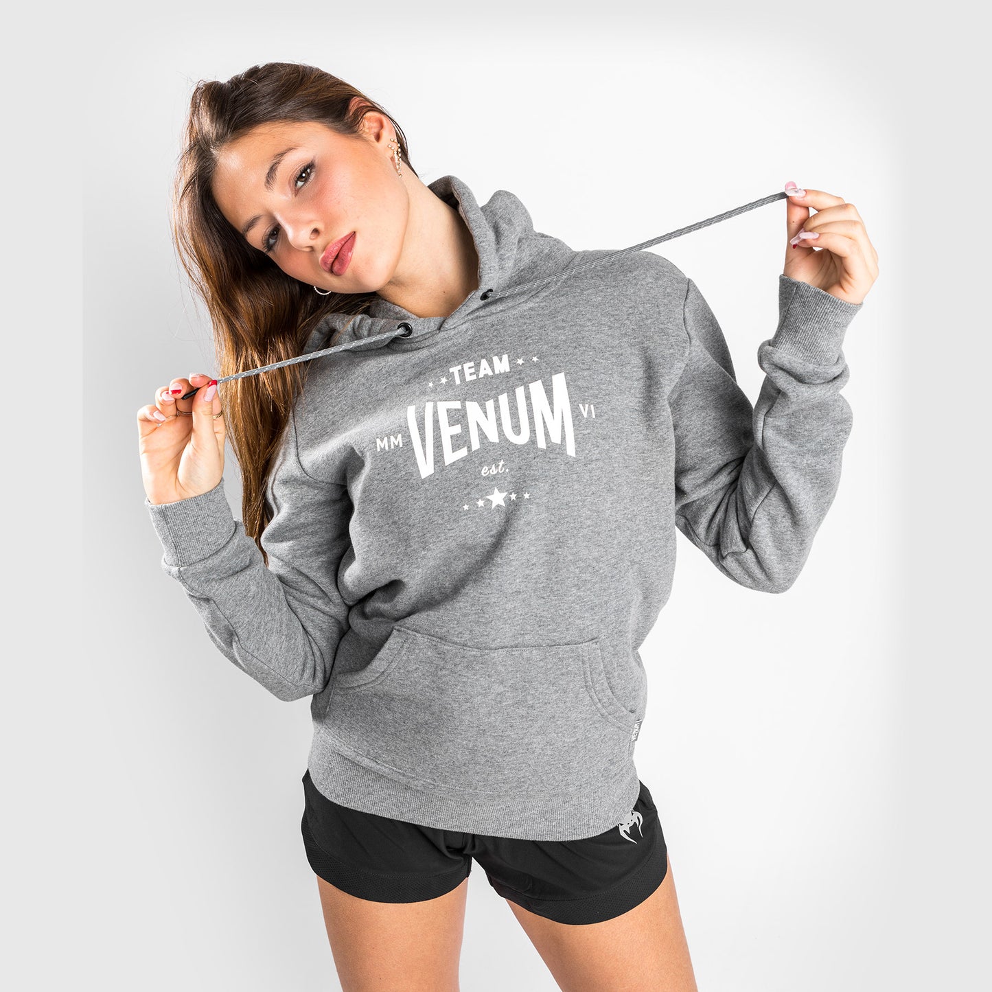 Толстовка Venum Team 2.0 - Для женщин - Светло-серый