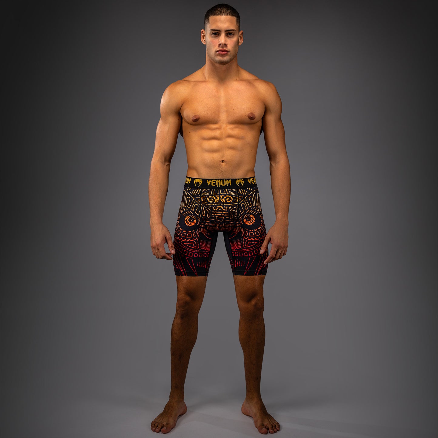 Вале-туду Venum Quetzal Fury - Чёрный/Ярко-красный/Мандариновый