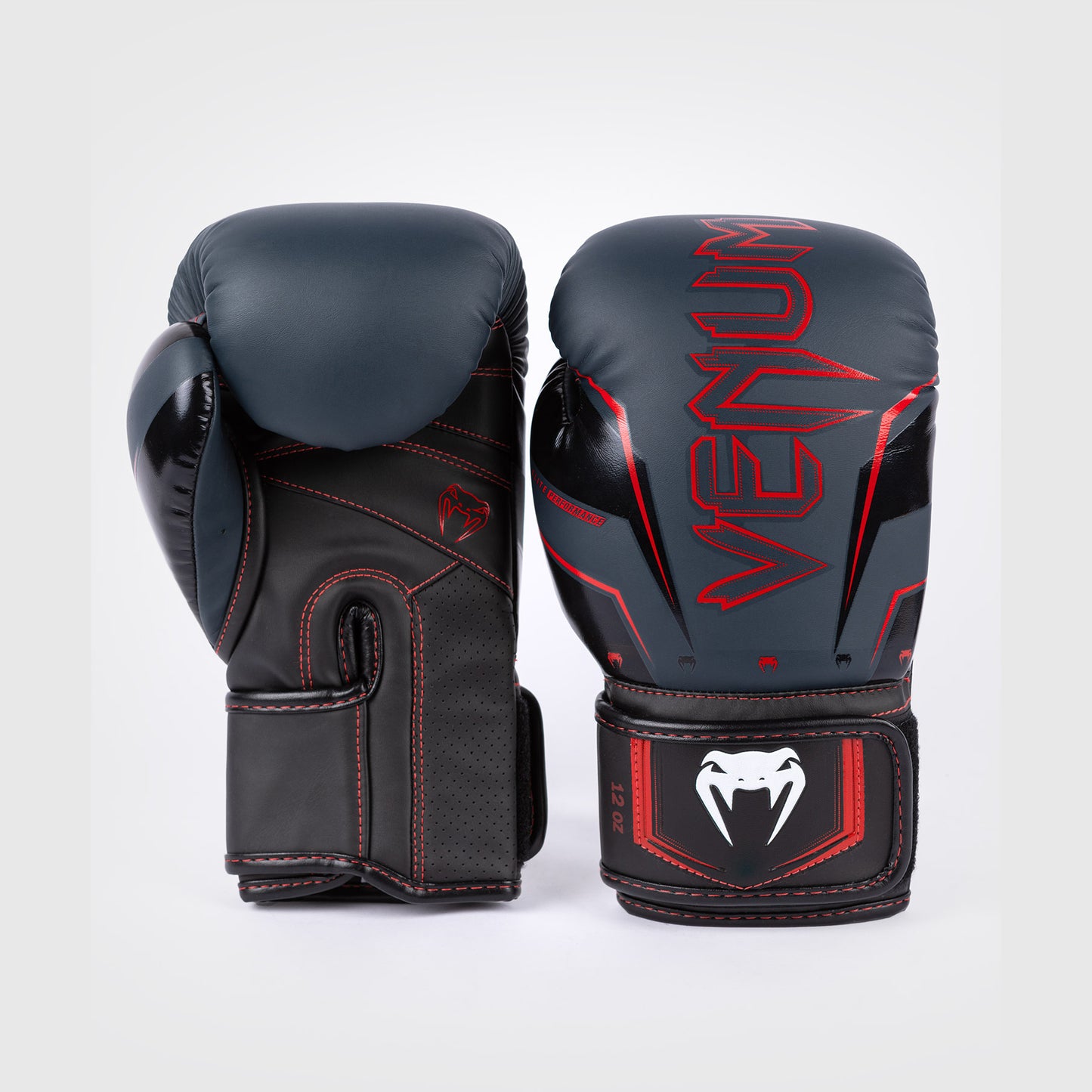 Боксерские перчатки Venum Elite Evo - Синий Черный Красный