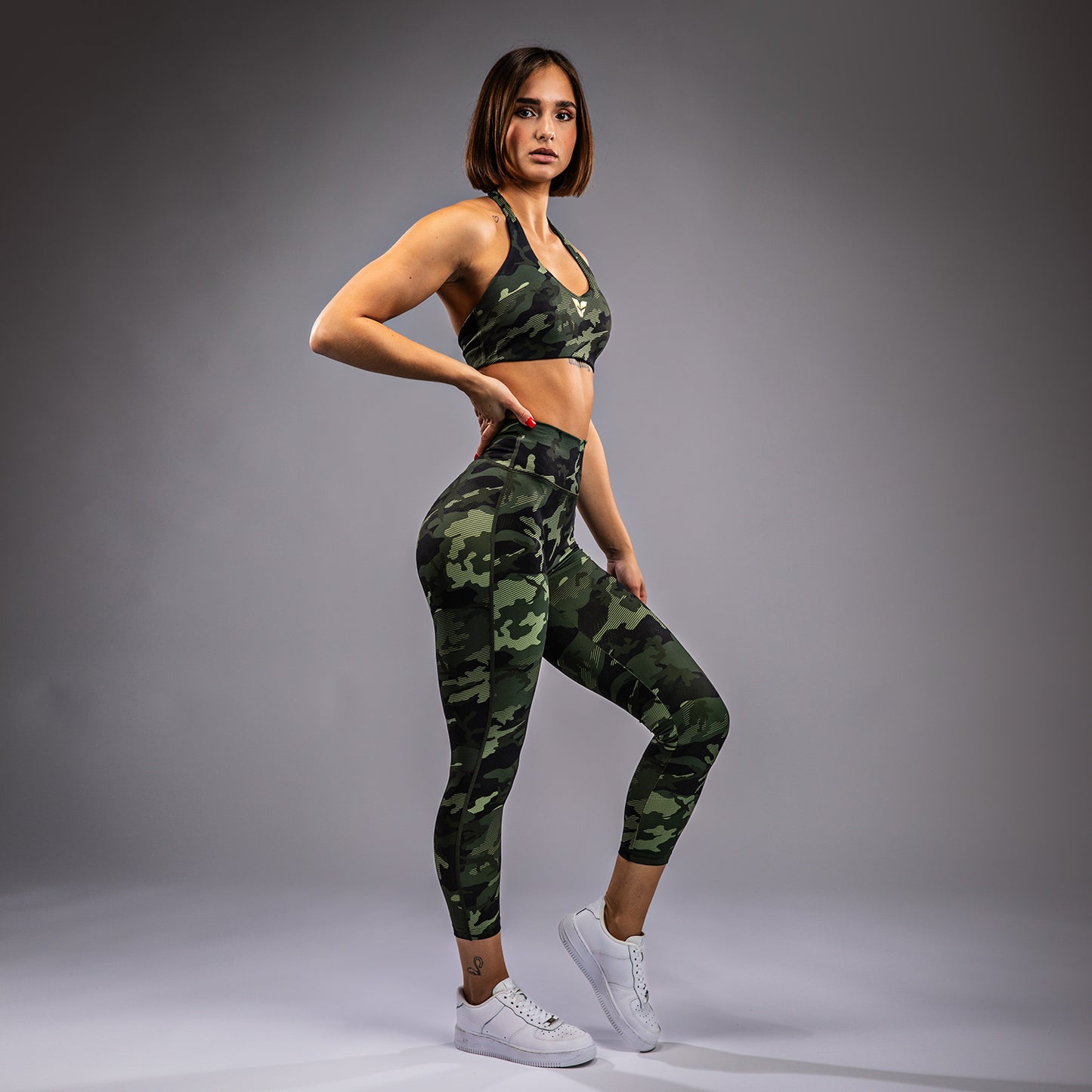 Venum x Sophia Rose Женские леггинсы 7/8 - Лесной камуфляж