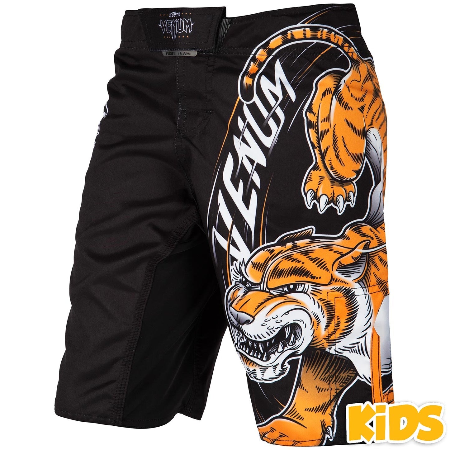 ДЕТСКИЕ ШОРТЫ VENUM TIGER KING - ЧЕРНЫЙ