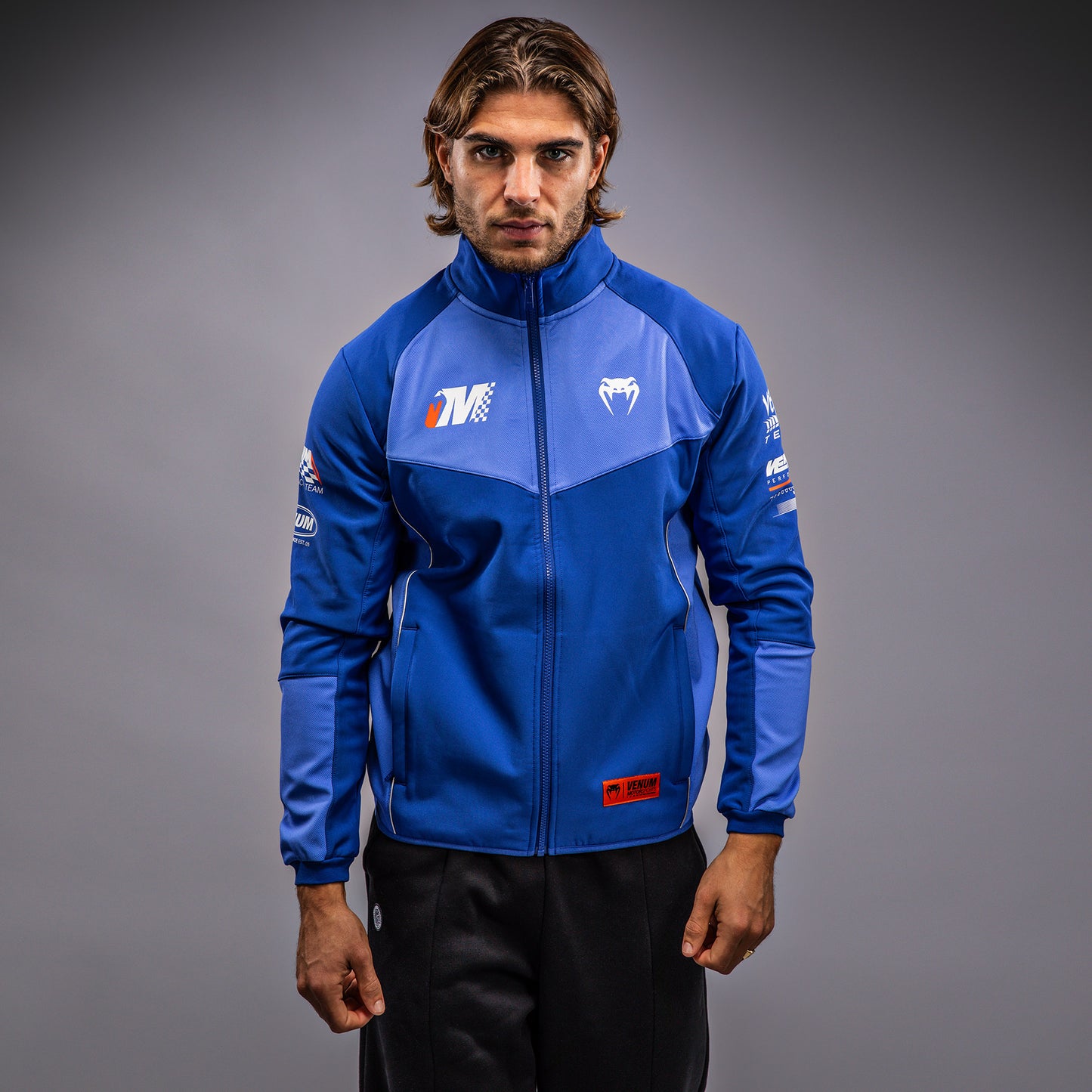 Куртка Venum Motorsport Softshell - Королевский Синий