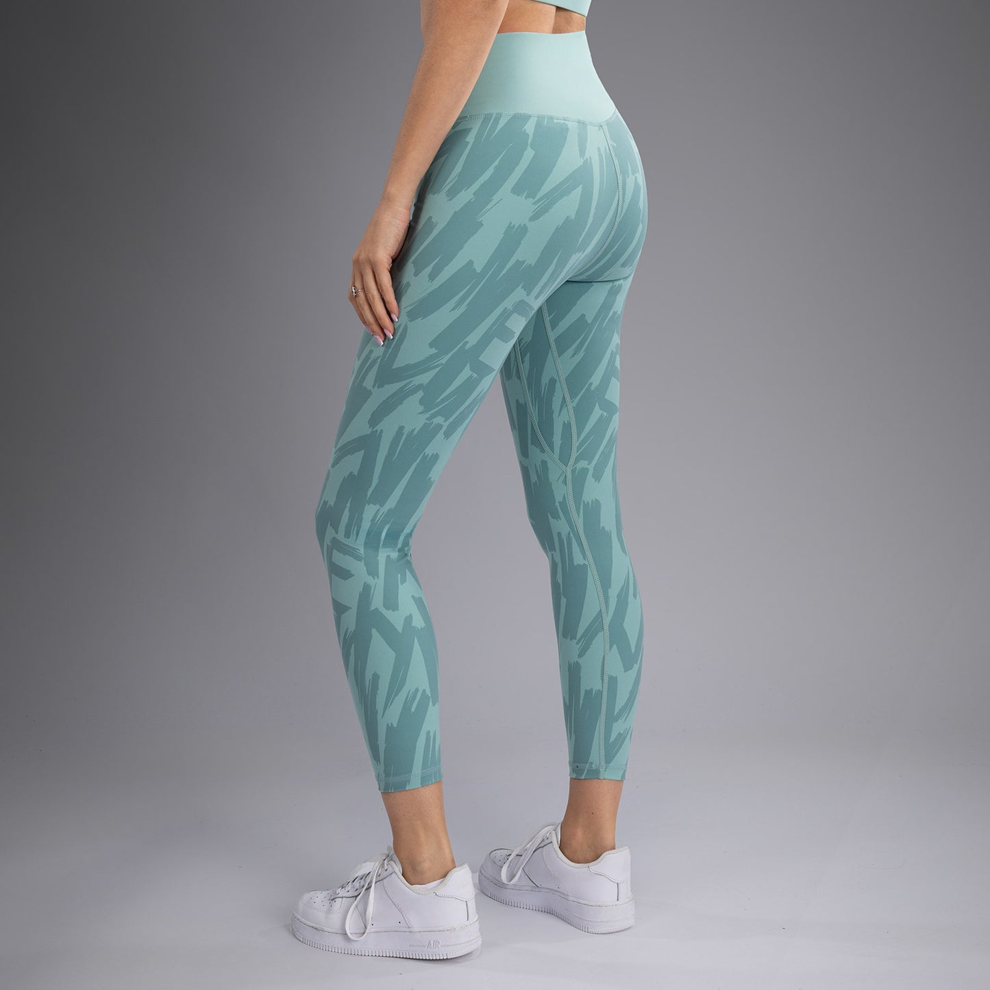 Женские леггинсы Venum Graffiti Leggings 7/8 - Aqua