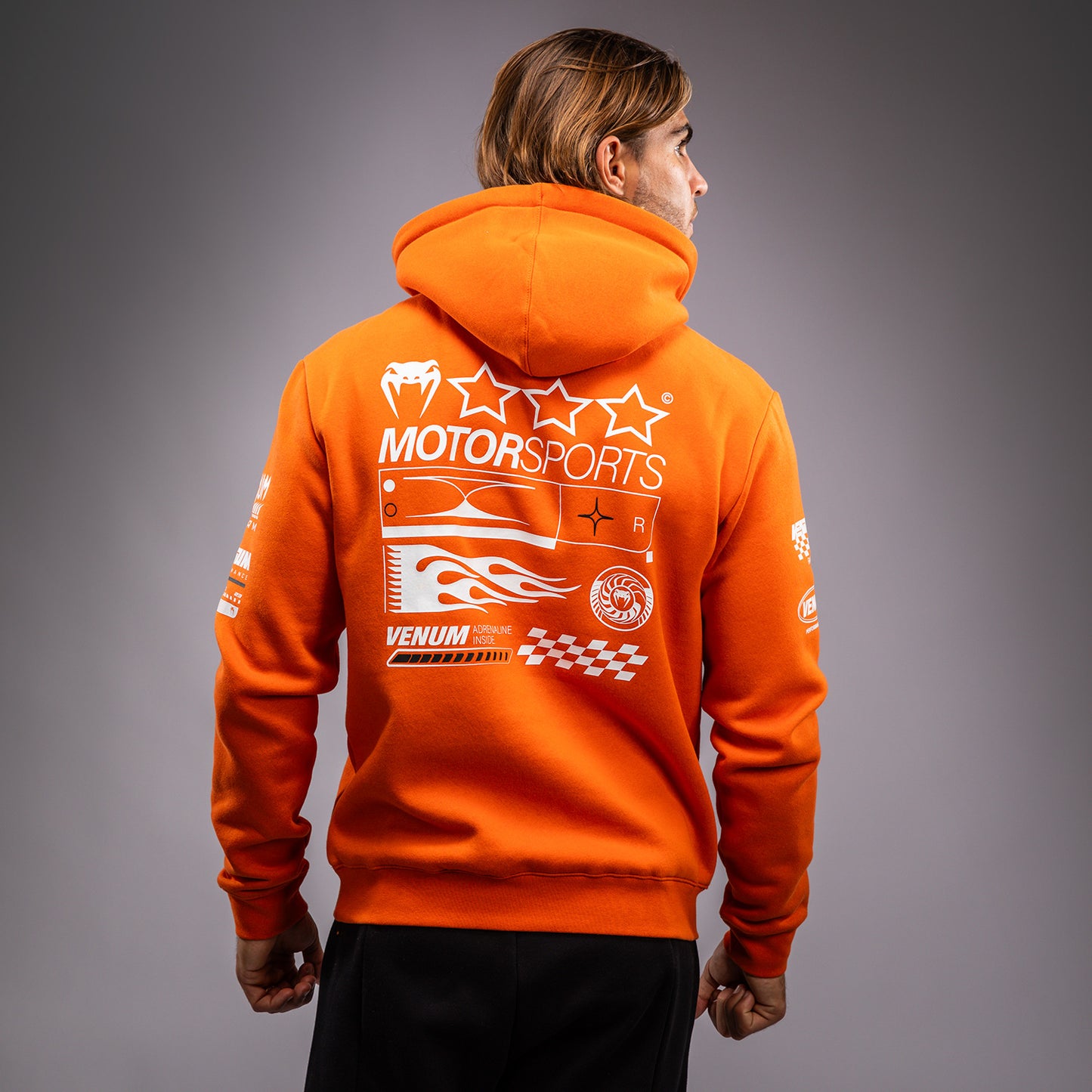 Худи Venum Motorsport - Танжерин