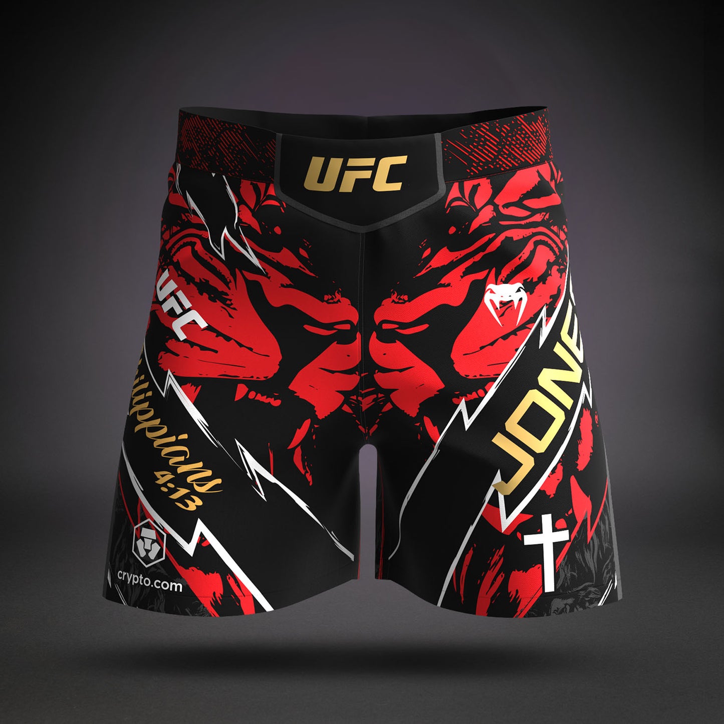 UFC Unrivaled by Venum Унисекс шорты Fit Fight - Красный