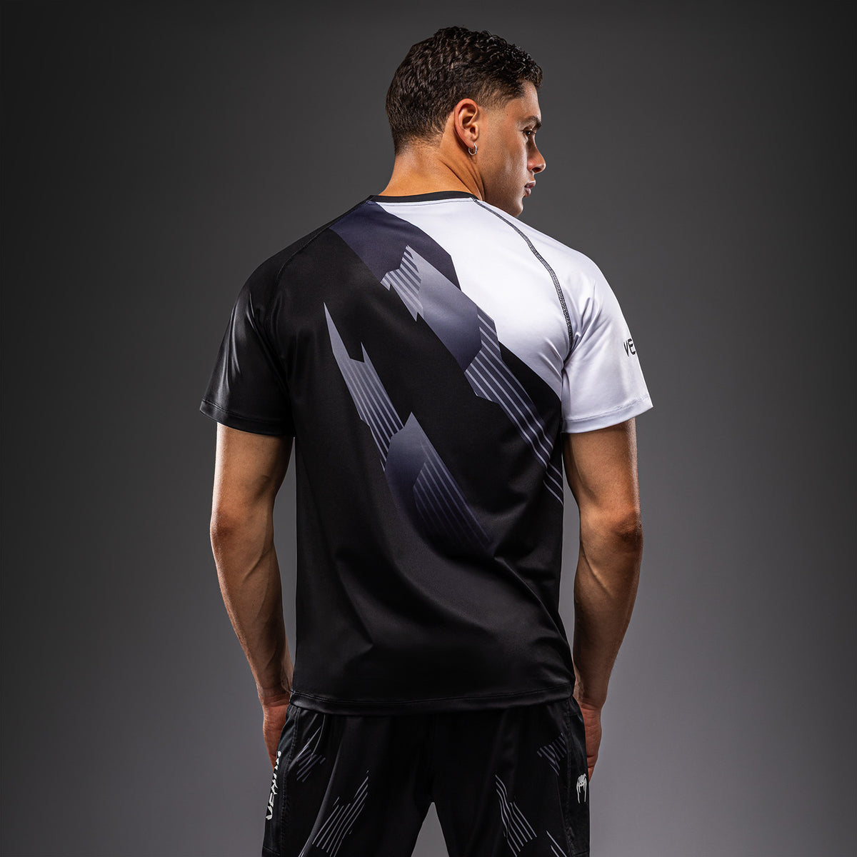 Футболка Dry Tech Venum No-Gi 6.0 - Чёрный/Белый