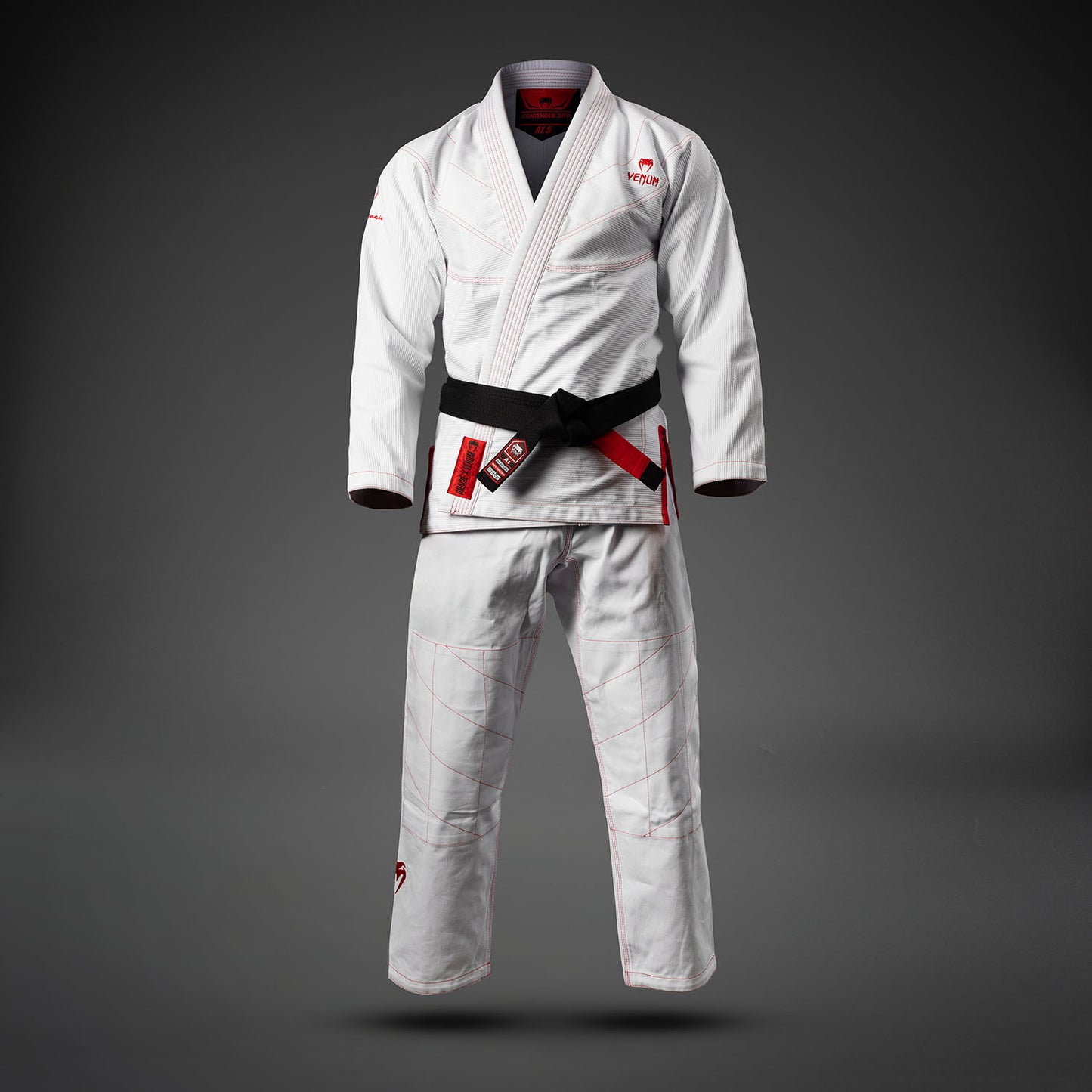 Кимоно BJJ Venum x Roger Gracie Signature - Белый/Красный