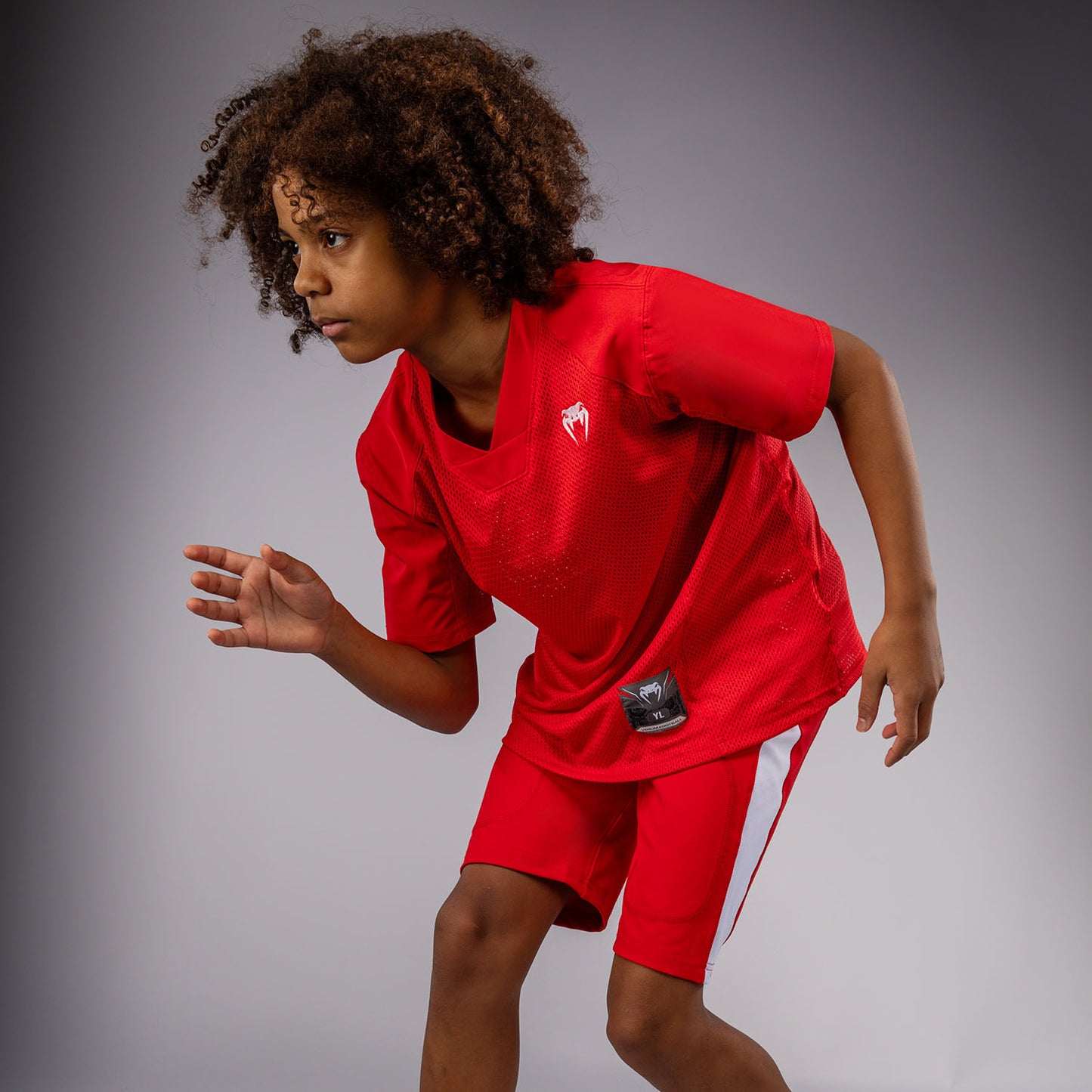 Футболка для футбола с коротким рукавом Venum Elite Kids - Красный