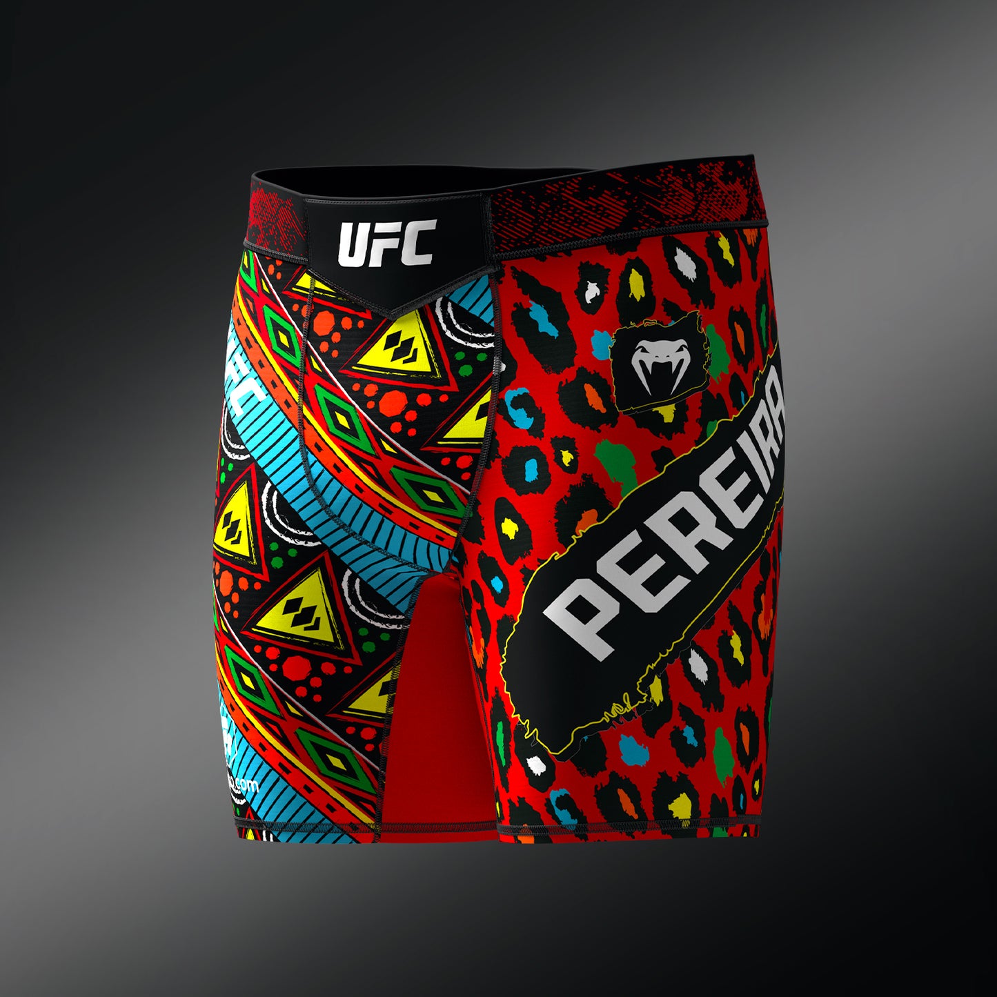 UFC Unrivaled by Venum Алекс Перейра Второе издание Мужские шорты Vale Tudo – Красные
