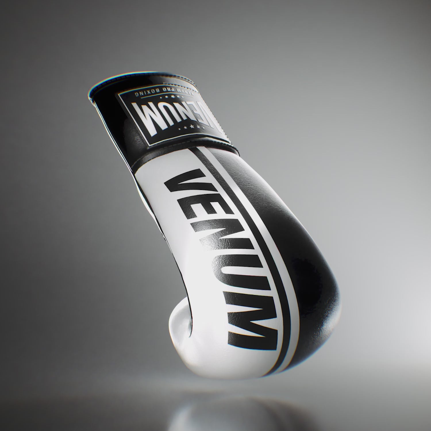 Gants de boxe Venum Shield Pro avec lacets - Noir/Blanc - product-type_Gants de boxe